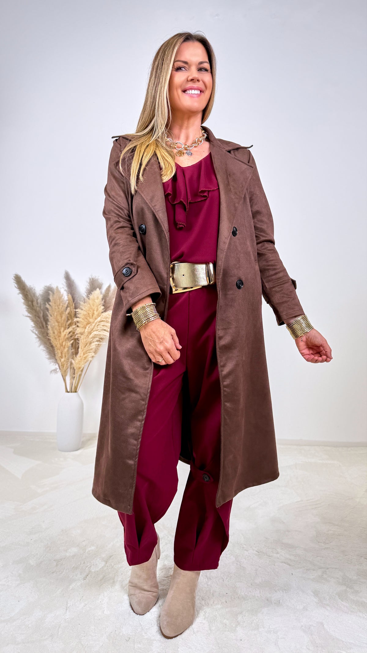 Trenchcoat Classic *Schoko*