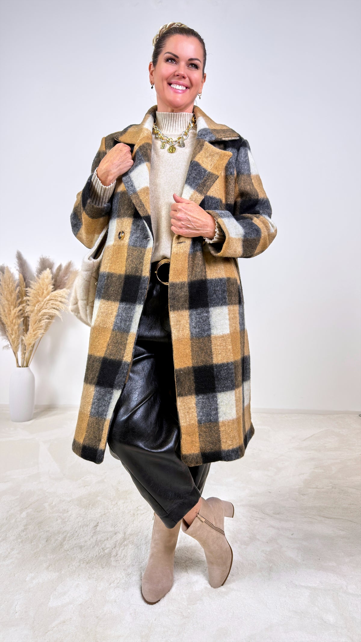 Langer Mantel Belmora *Camel* - Power of Princess