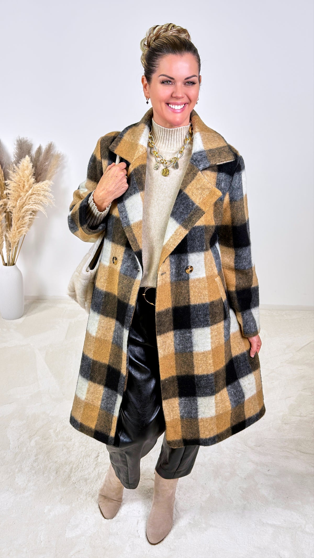 Langer Mantel Belmora *Camel* - Power of Princess