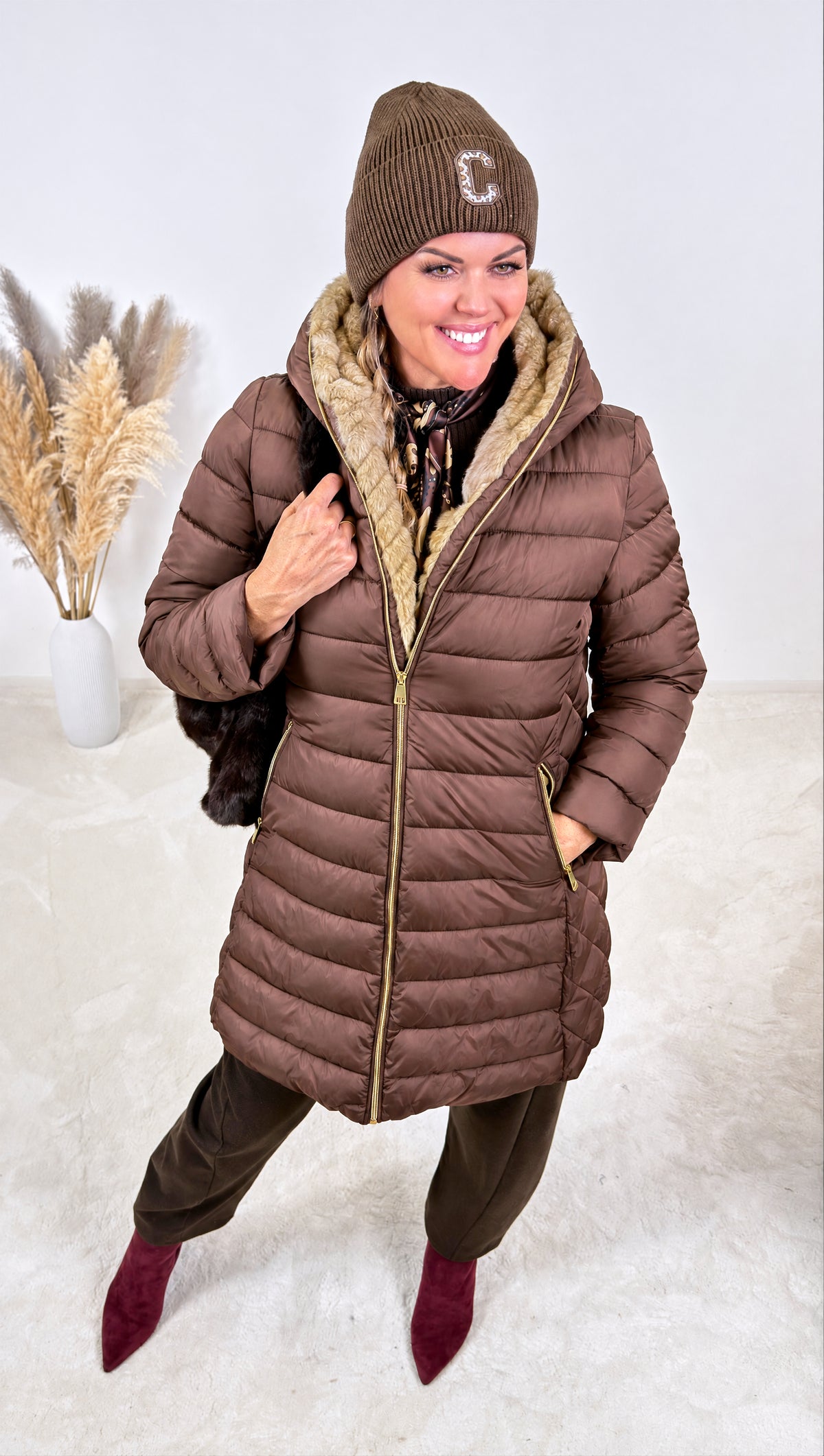 Steppjacke Chestnut *Schoko* - Power of Princess