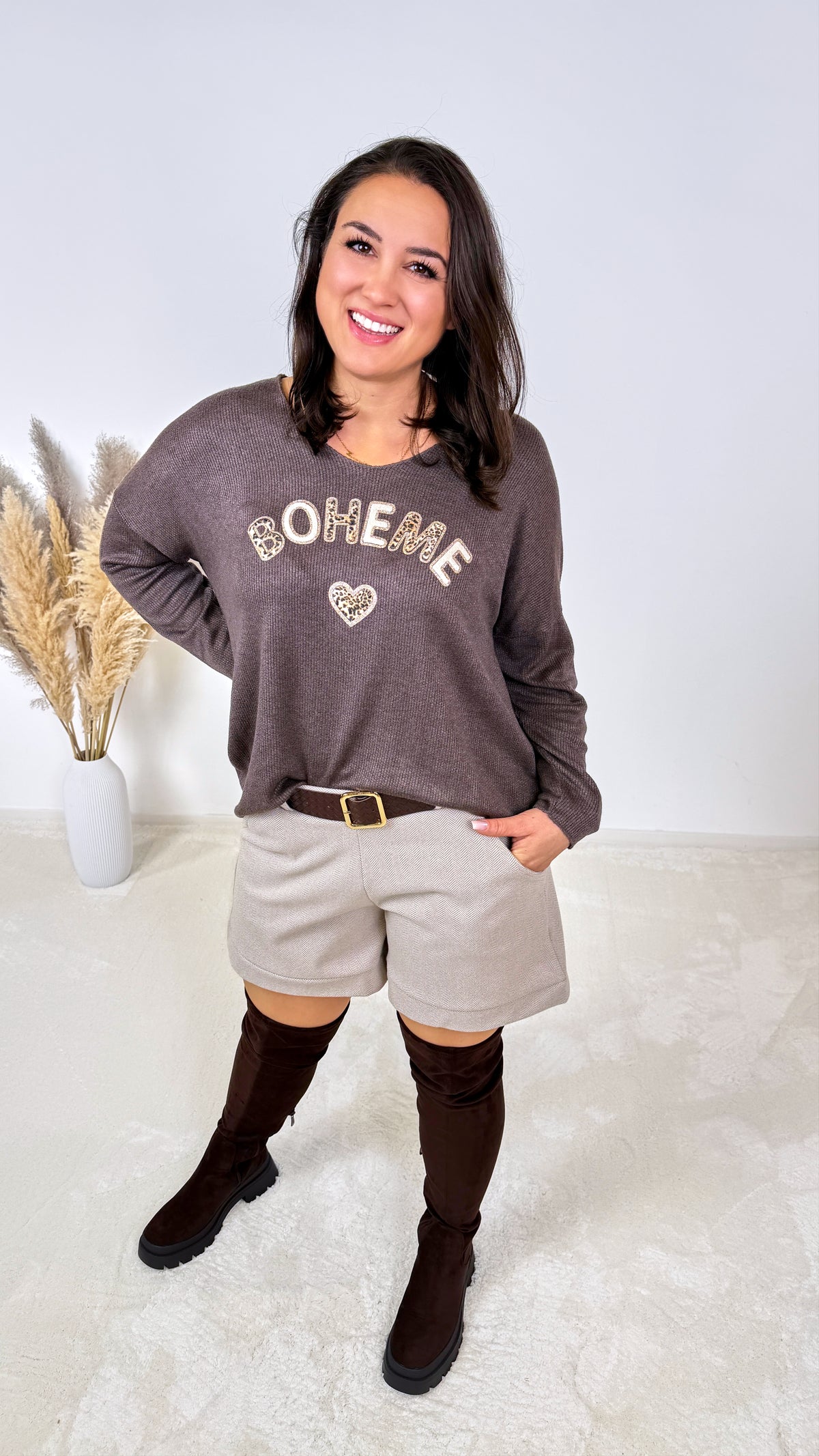 Pullover Boheme *Schoko*