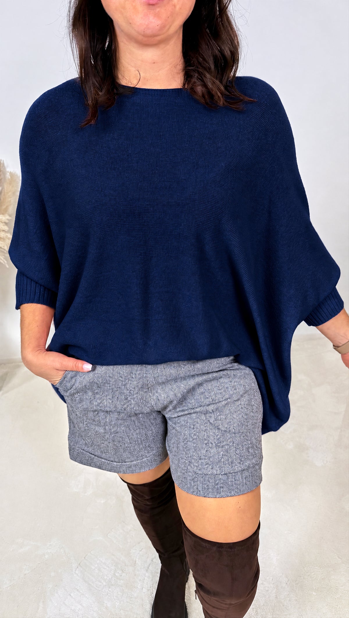 Strickpullover Mirelle *Dunkelblau*