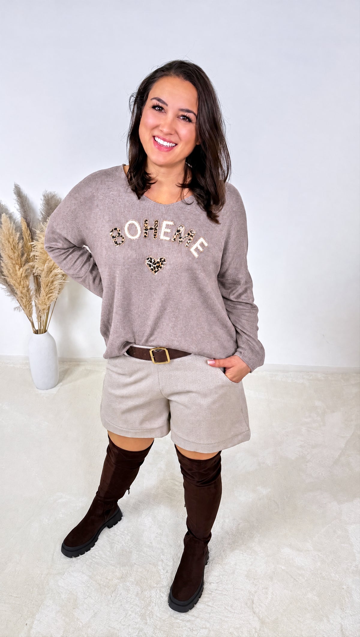 Pullover Boheme *Taupe*