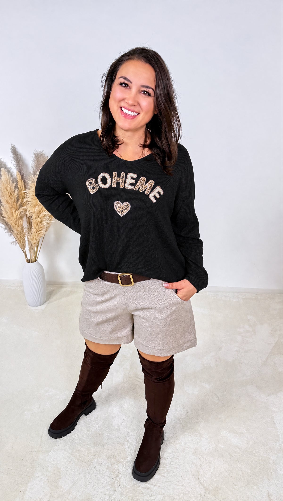 Pullover Boheme *Schwarz*