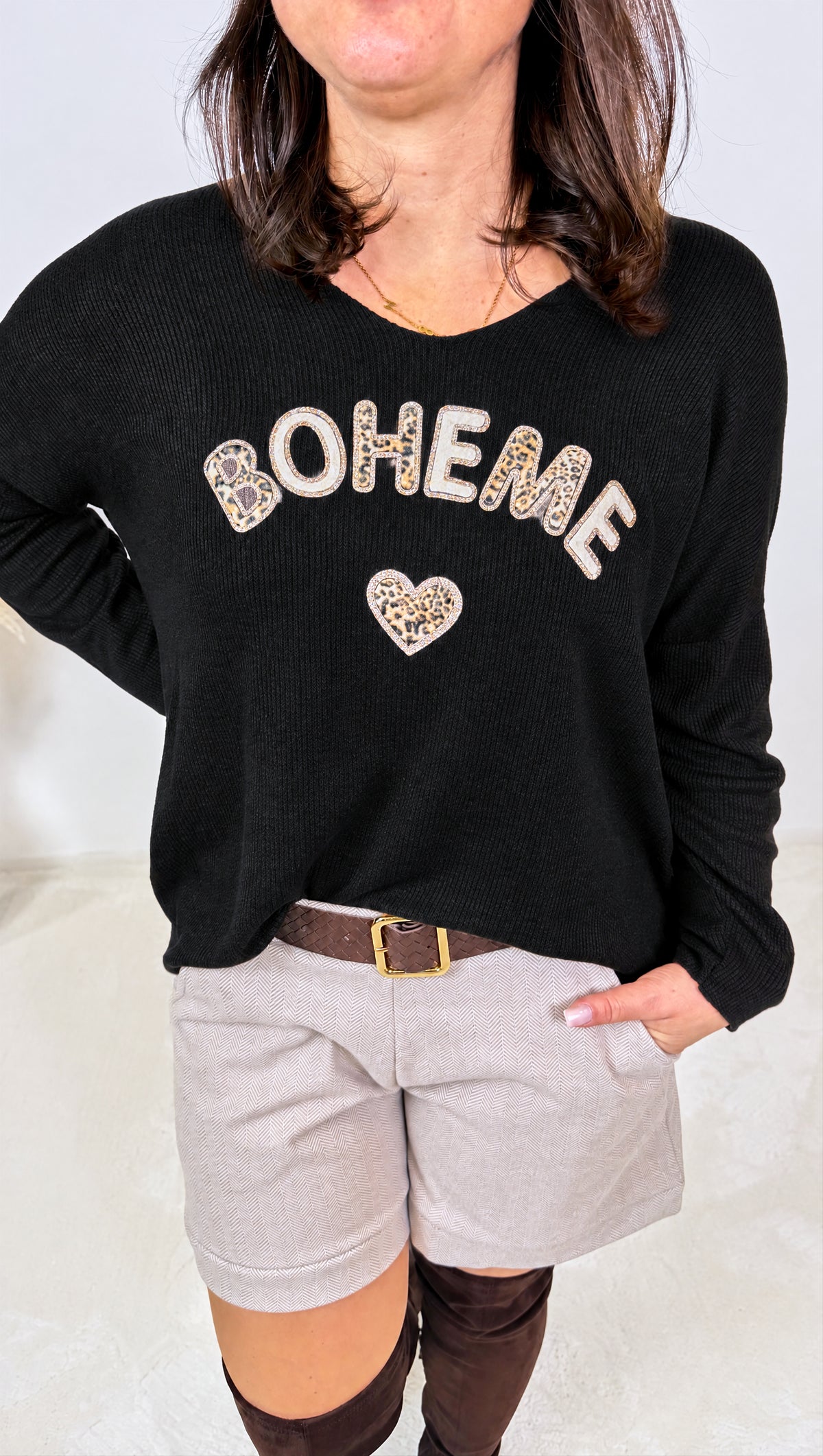 Pullover Boheme *Schwarz*