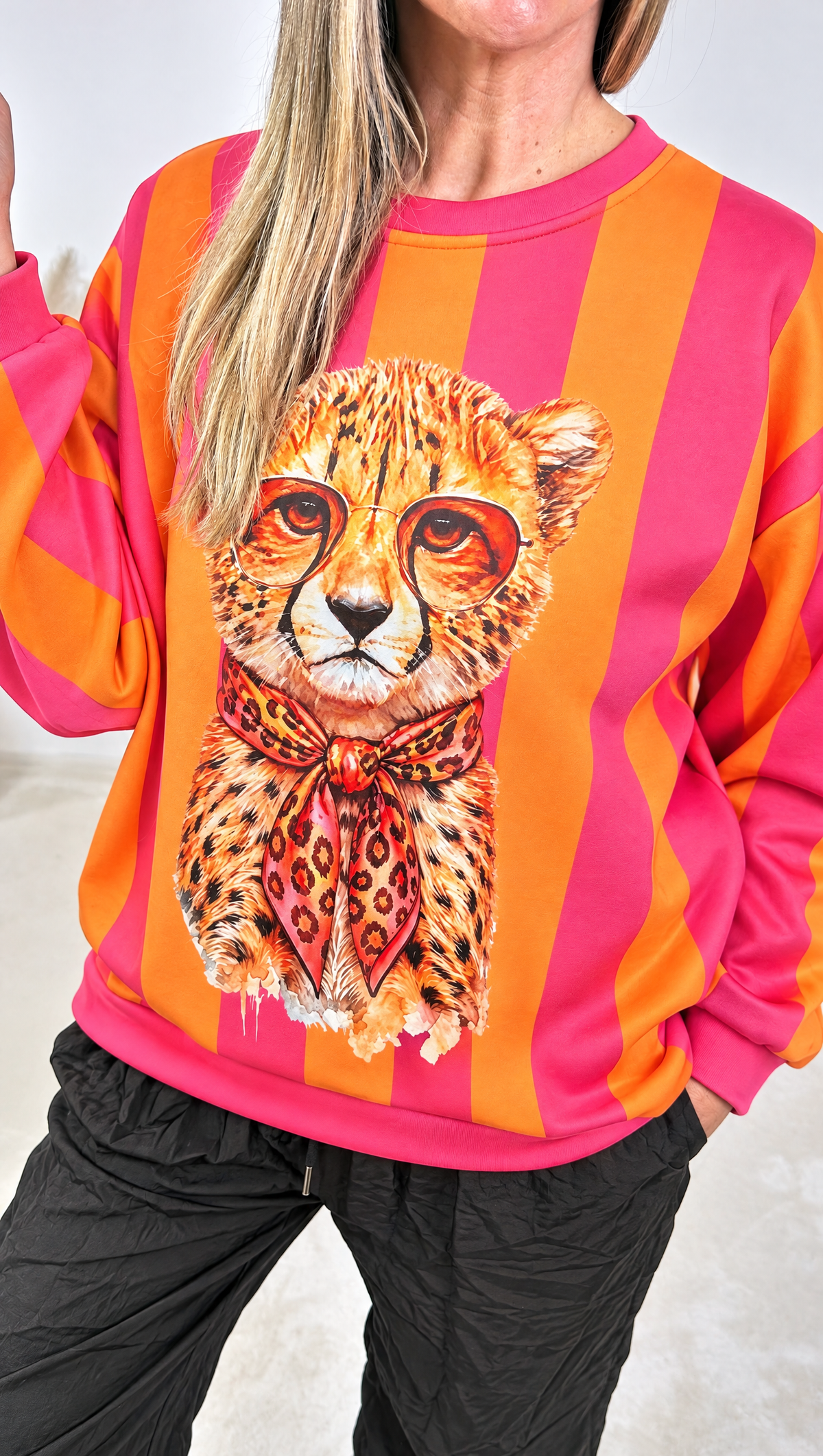 Set Cheetah + Rowan *Orange/Pink & Schwarz*