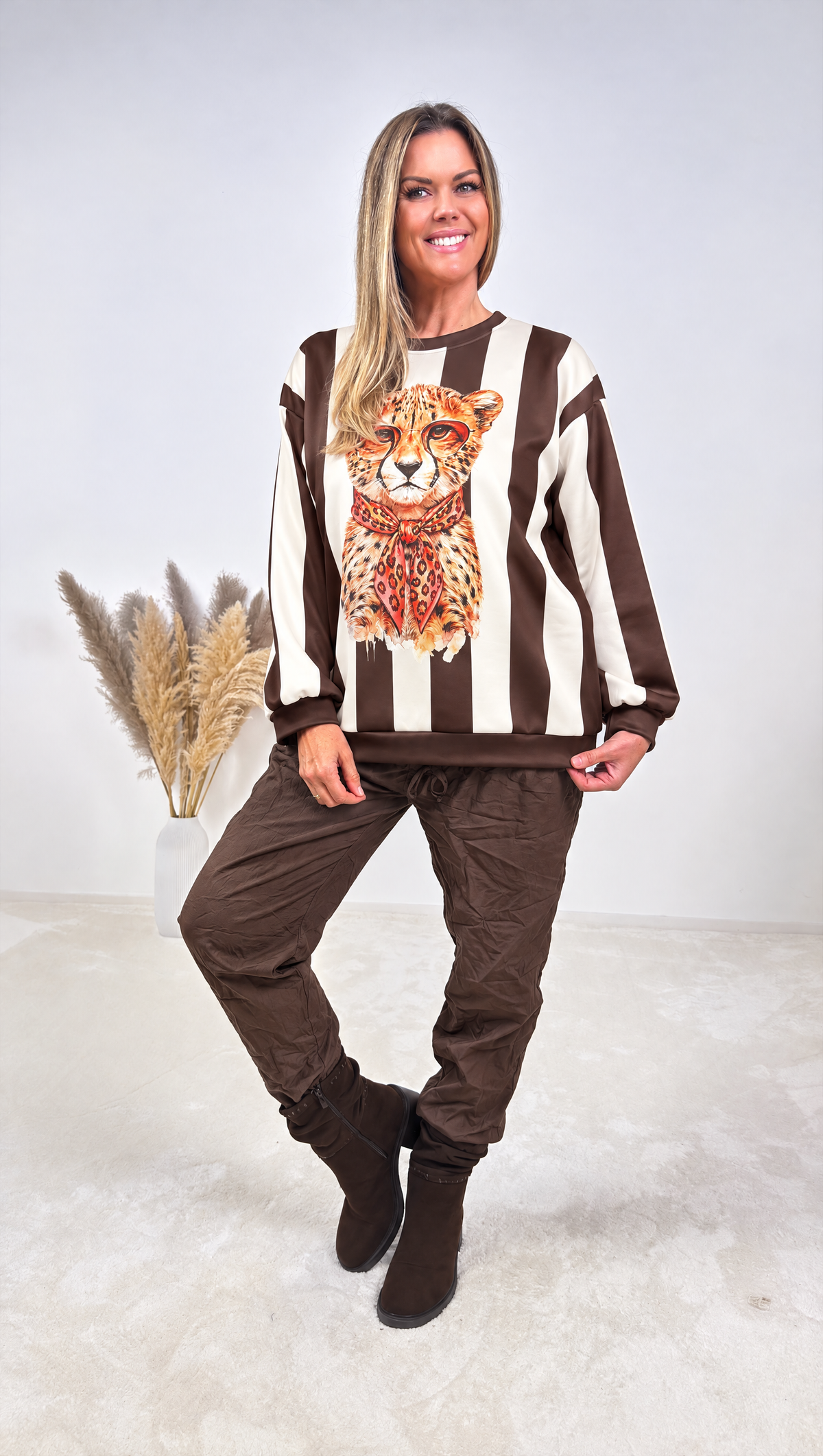 Set Cheetah + Rowan *Creme/Schoko & Schoko*