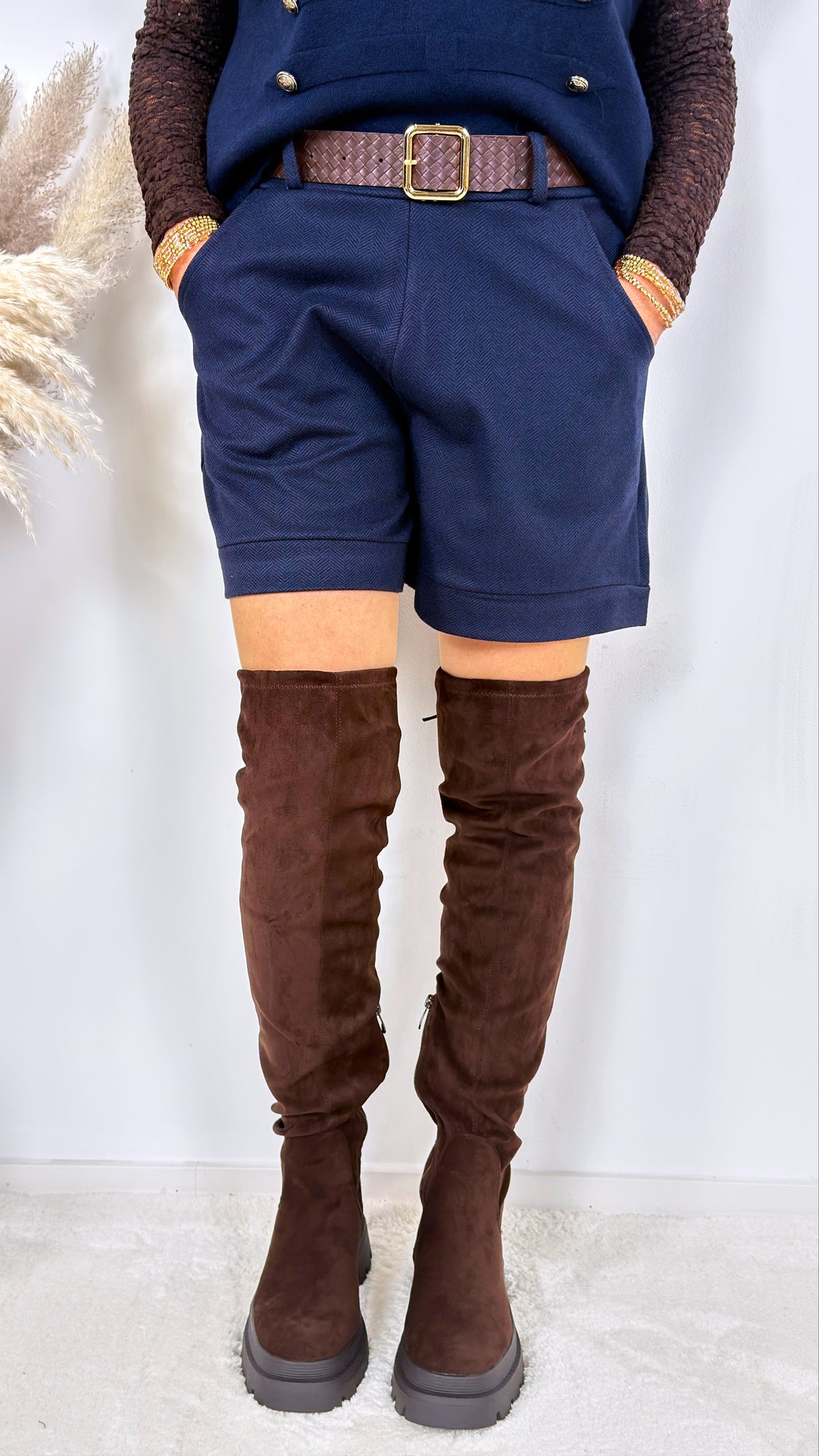 Kurze Hose Oakwood *Dunkelblau* (lieferbar ab 26.10.2026) - Power of Princess
