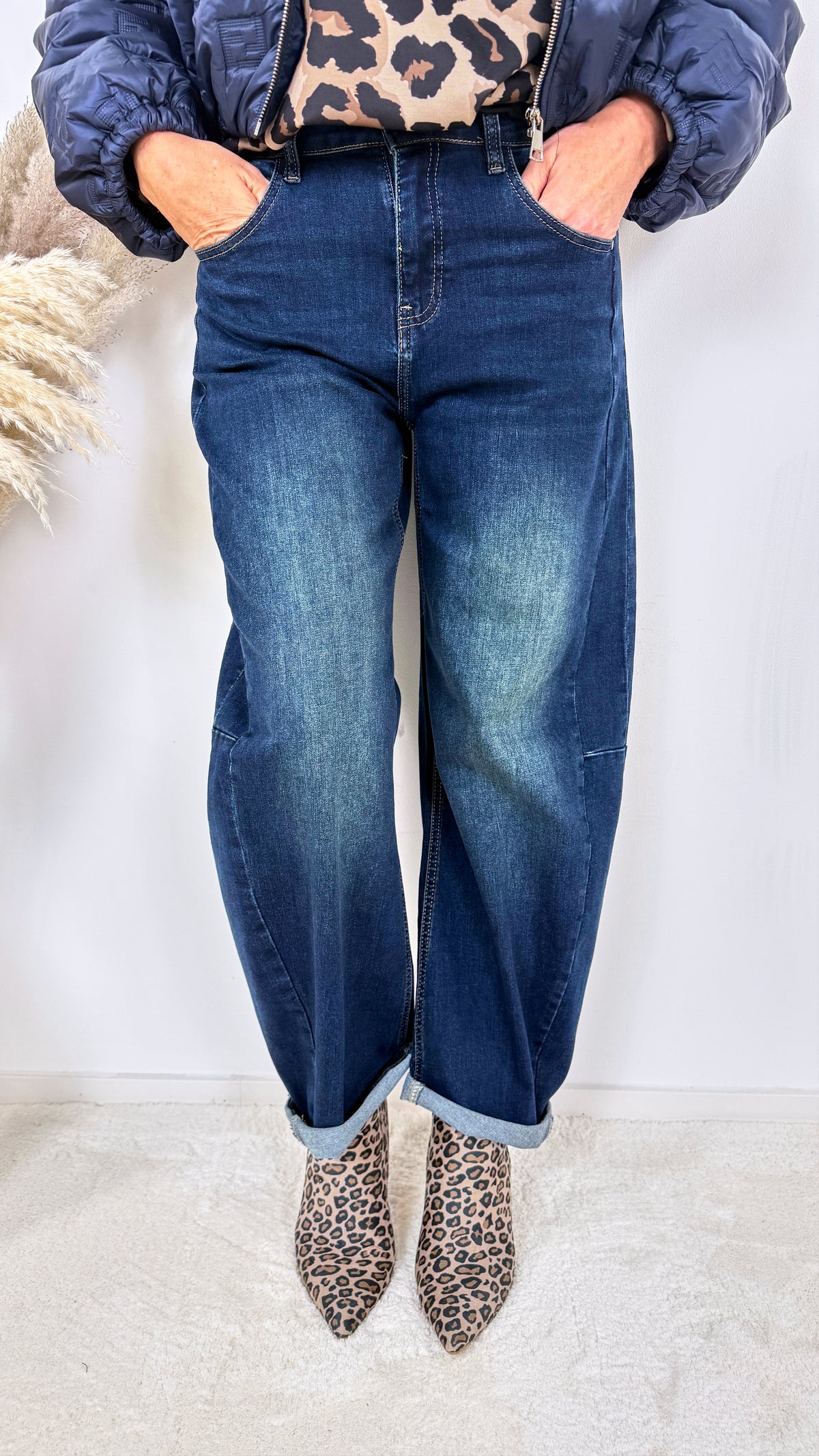 Jeans Cascade Roll (9260-8) - Power of Princess