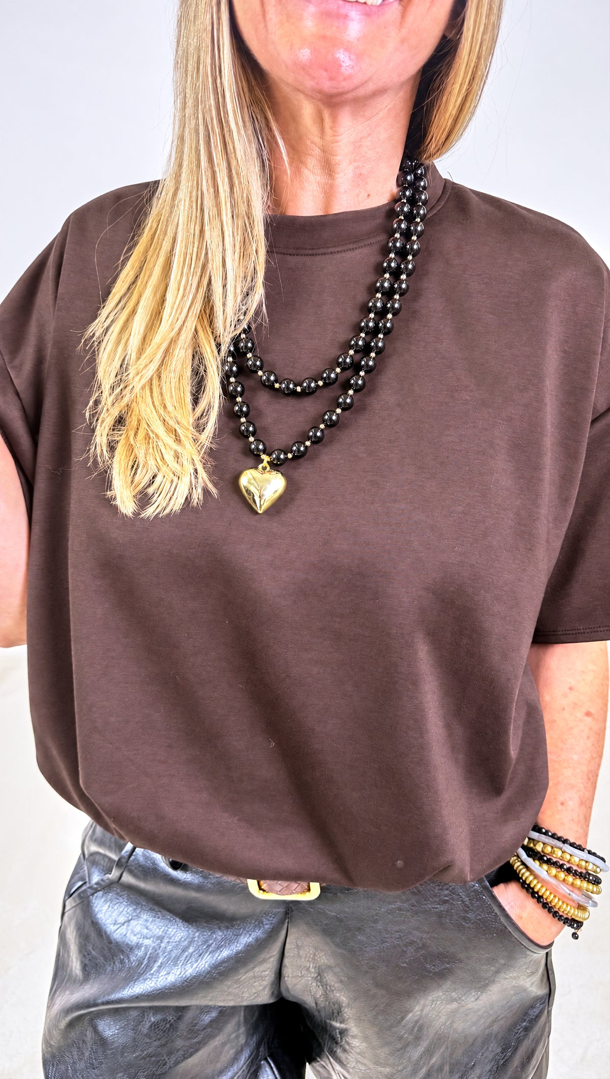T- Shirt Amarante *Schoko*