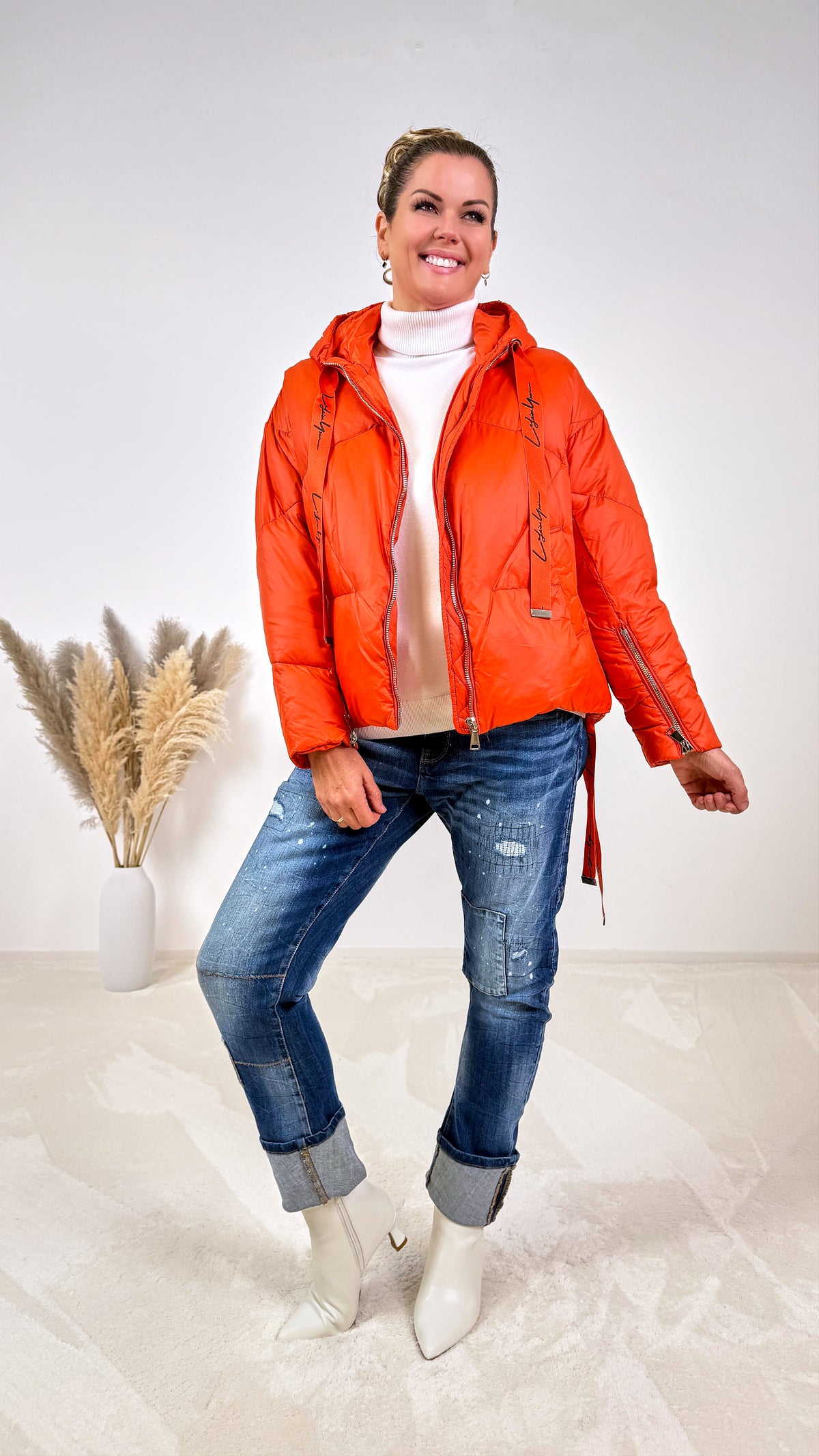Steppjacke Vulcano *Orange* - Power of Princess