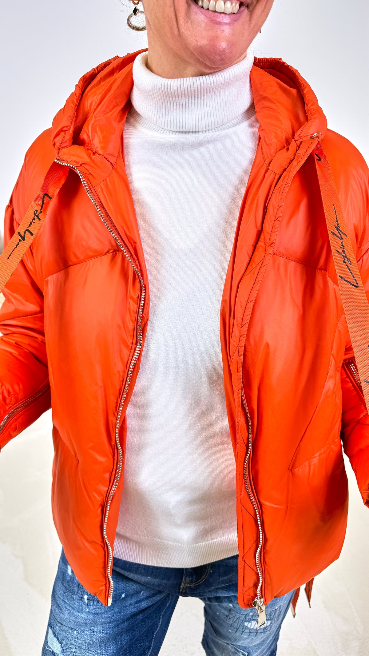Steppjacke Vulcano *Orange* - Power of Princess