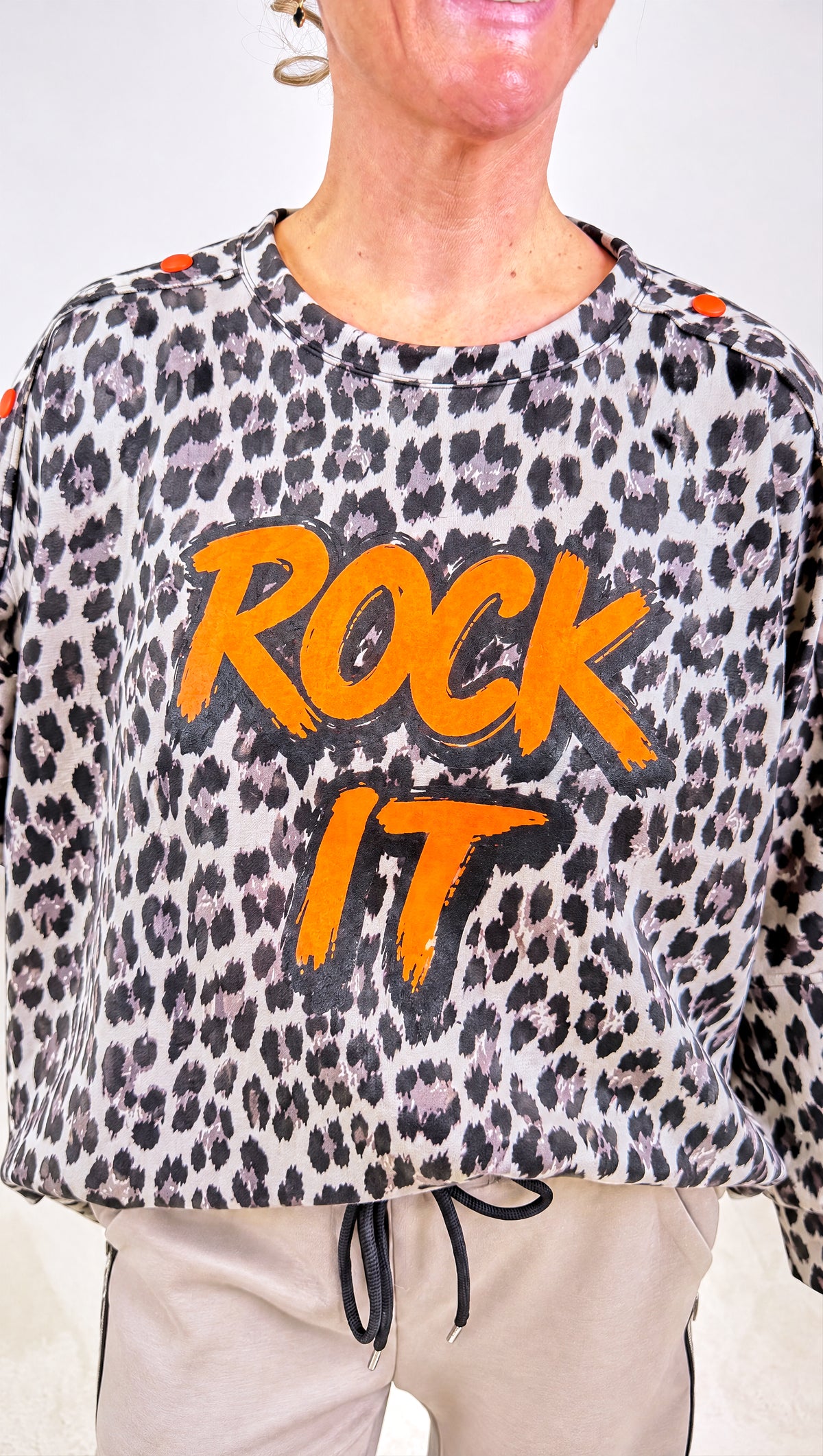 Sweatshirt Rebel Jungle *Beige*