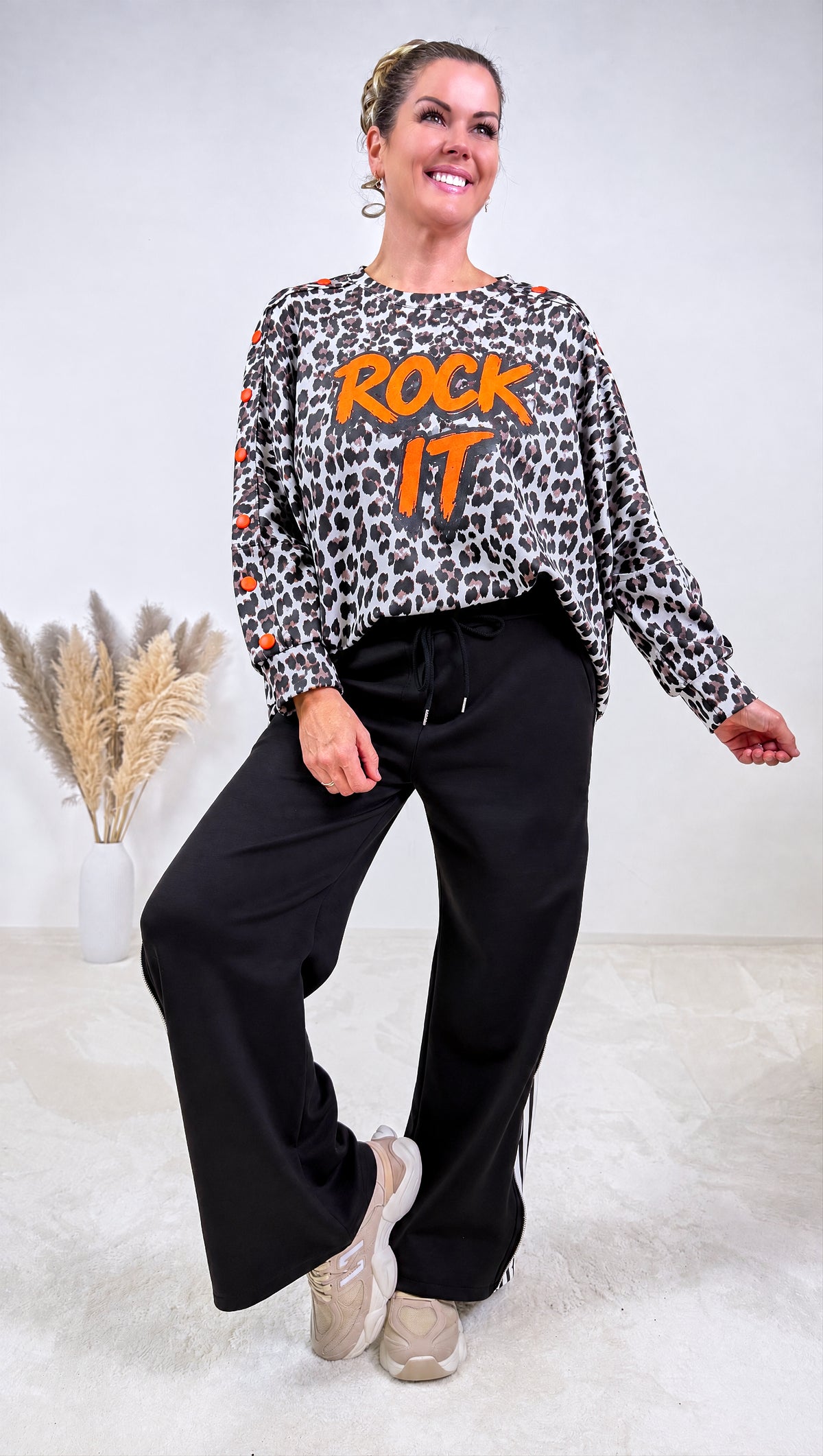 Sweatshirt Rebel Jungle *Weiß*