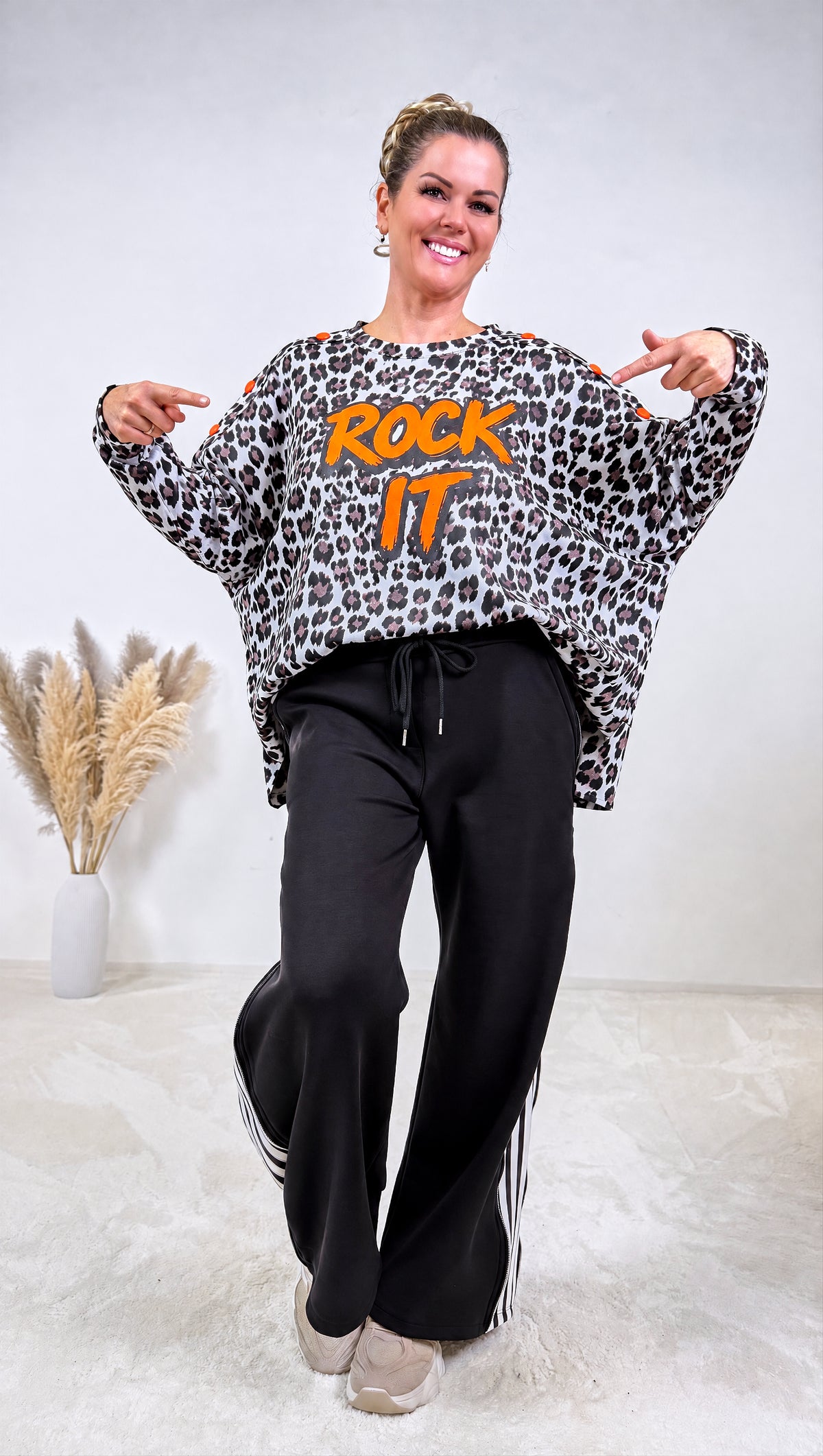 Sweatshirt Rebel Jungle *Weiß*