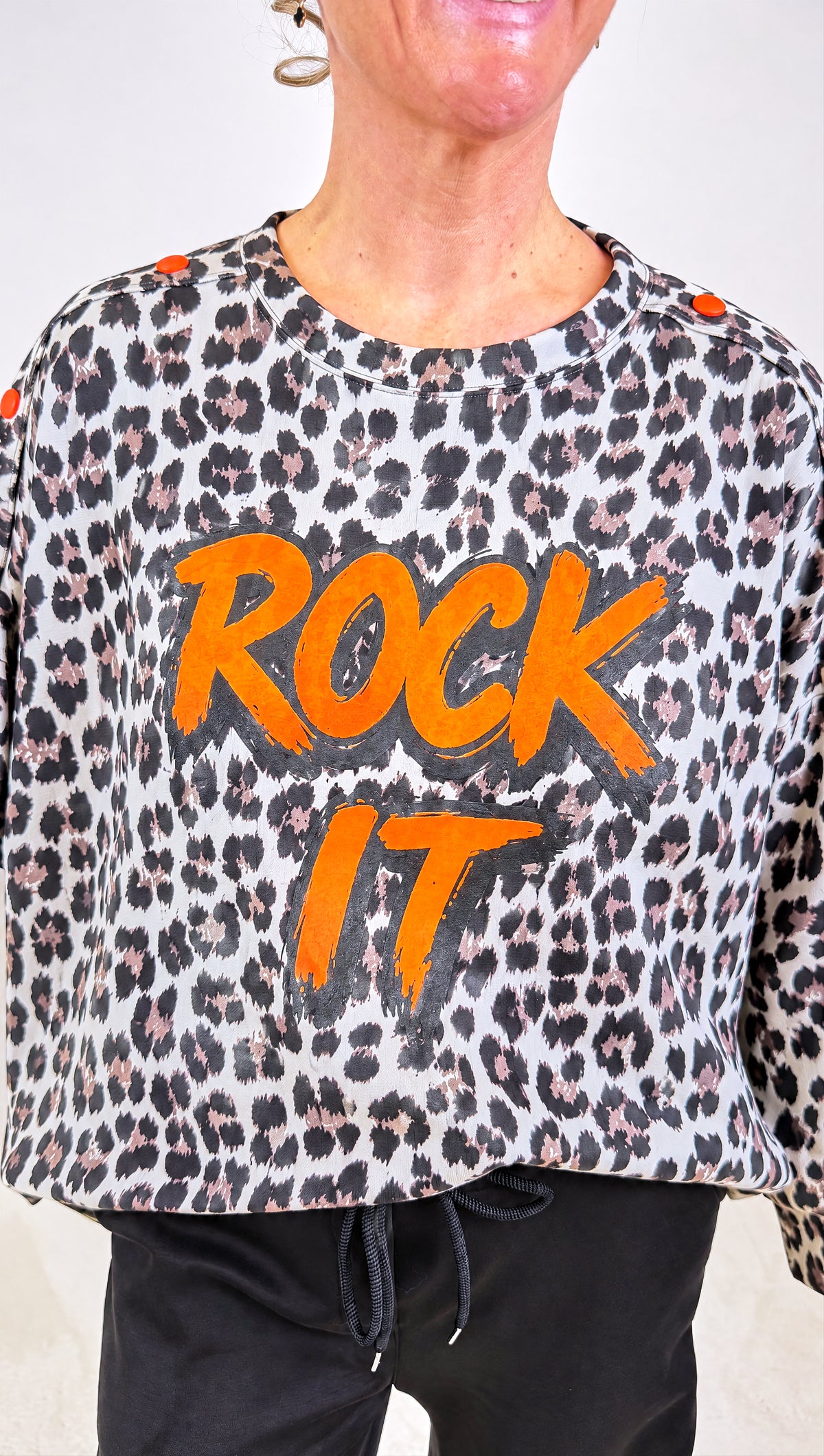 Sweatshirt Rebel Jungle *Weiß*