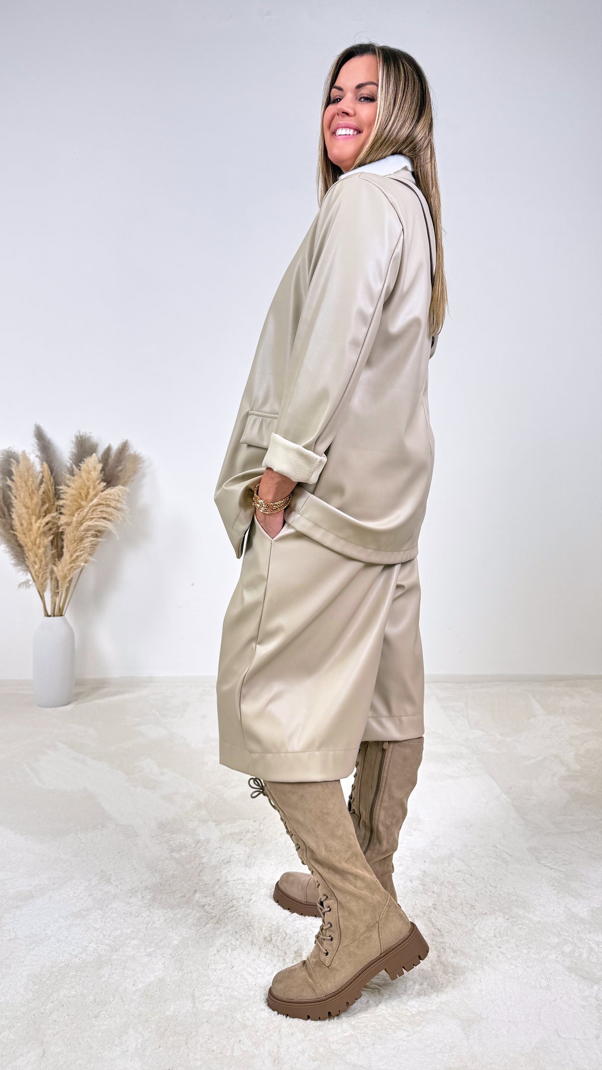 Bermuda- Hose Isabeau *Beige*