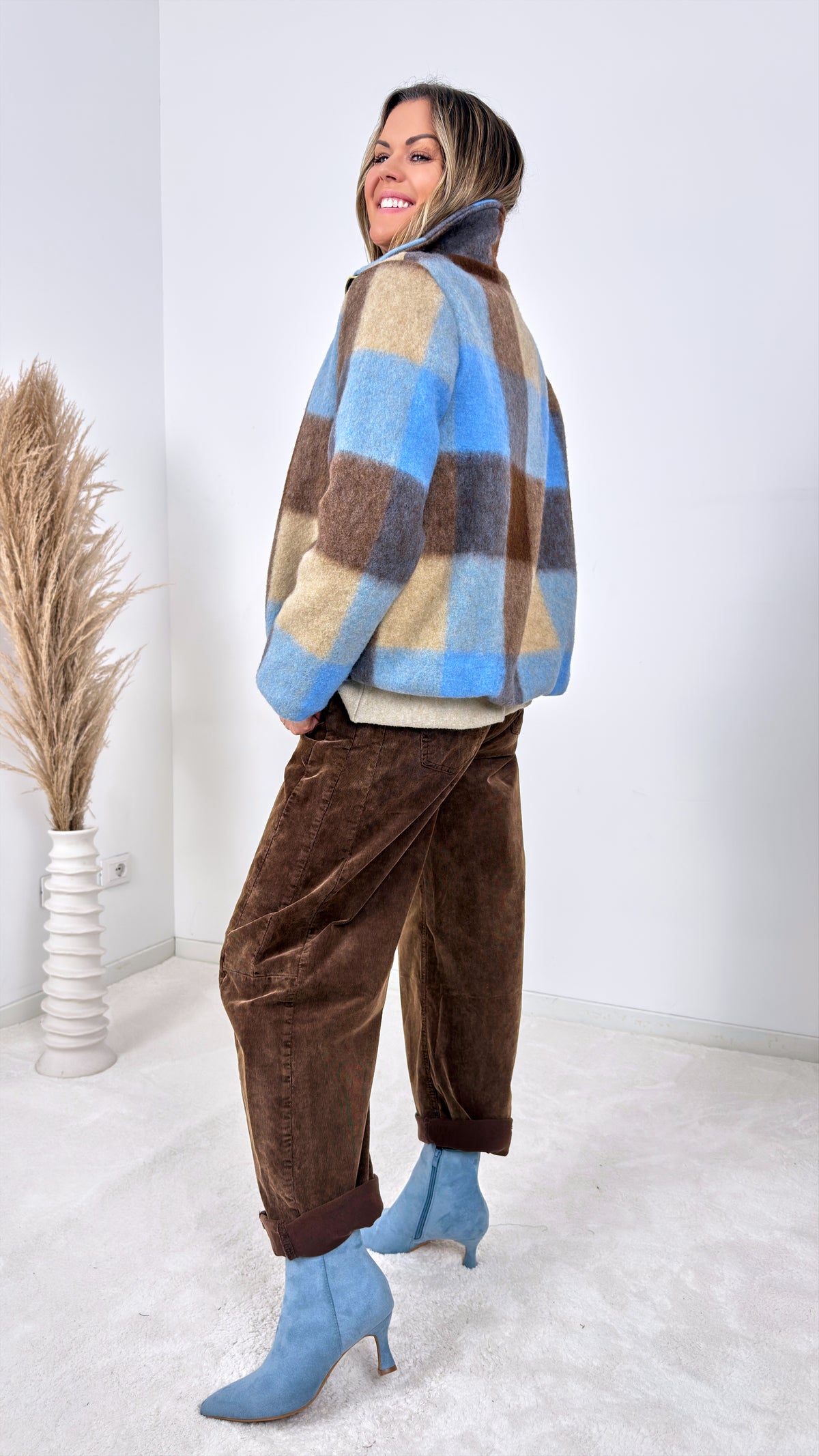 Jacke Timber Haze *Beige/Blau*