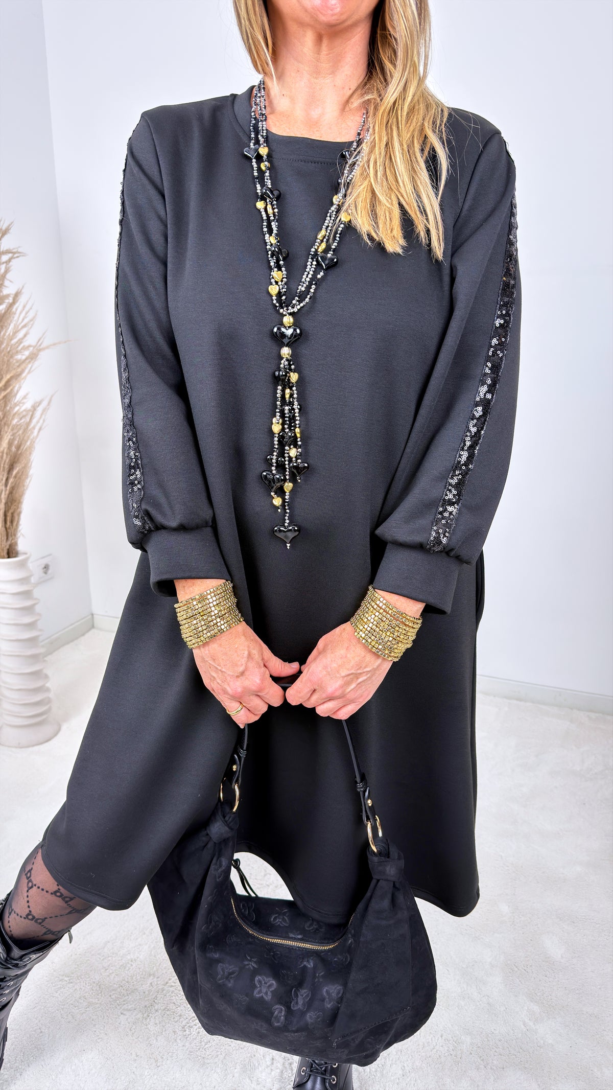Sweat-Kleid Nadira Belle