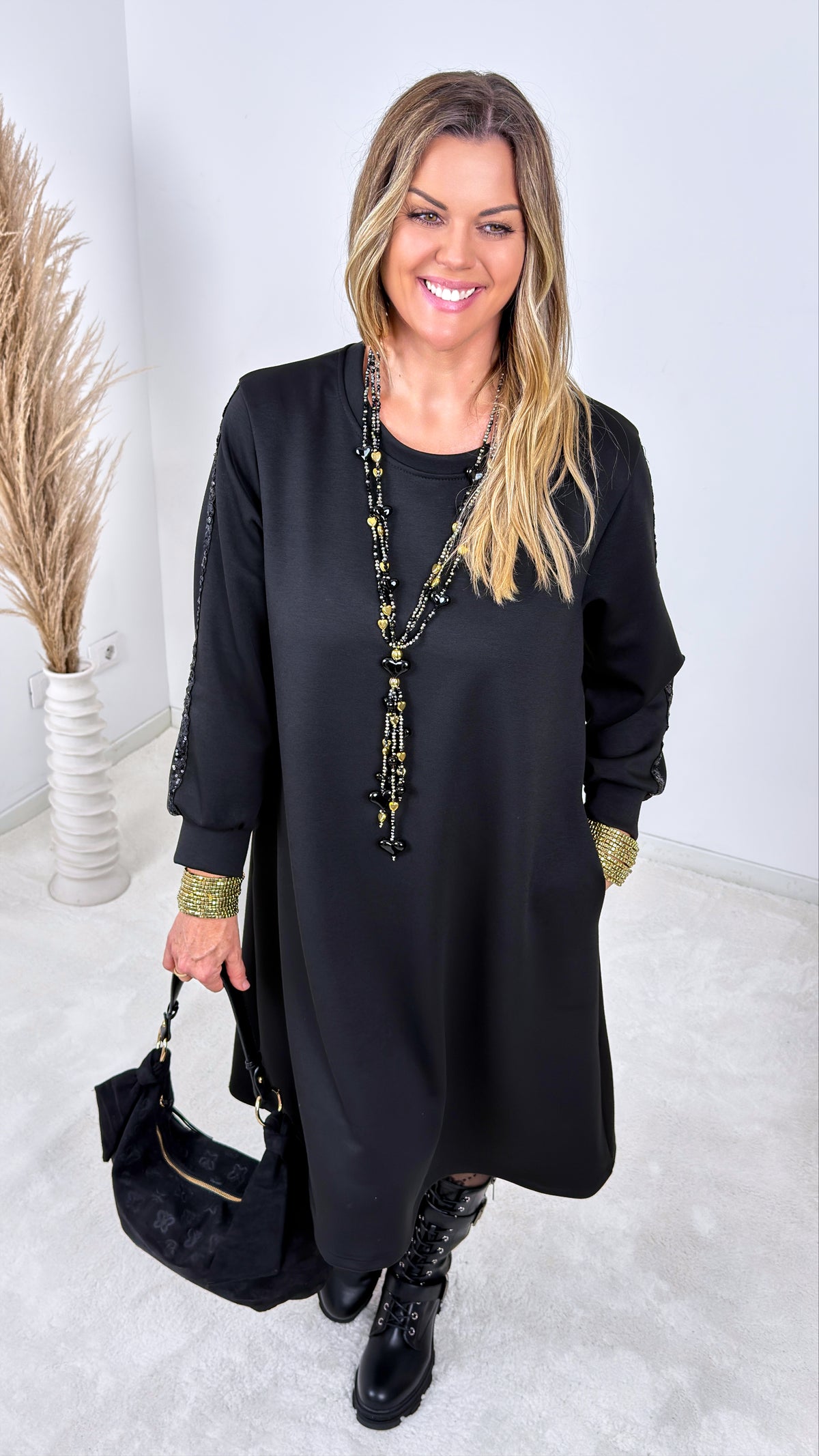Sweat-Kleid Nadira Belle