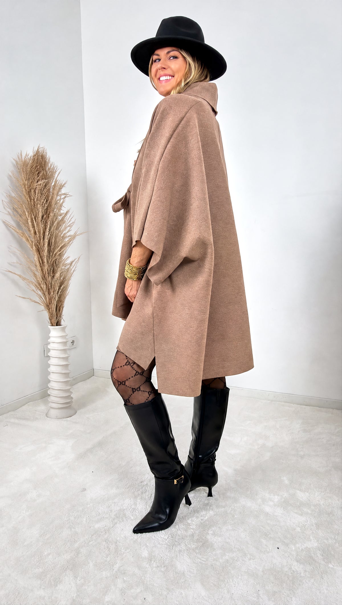 Poncho-Jacke Marielle  *Camel* - Power of Princess