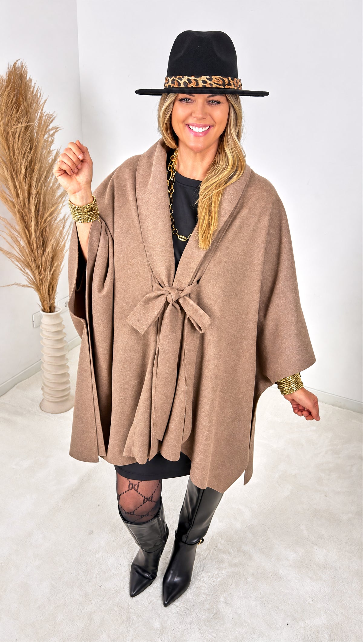 Poncho-Jacke Marielle  *Camel* - Power of Princess