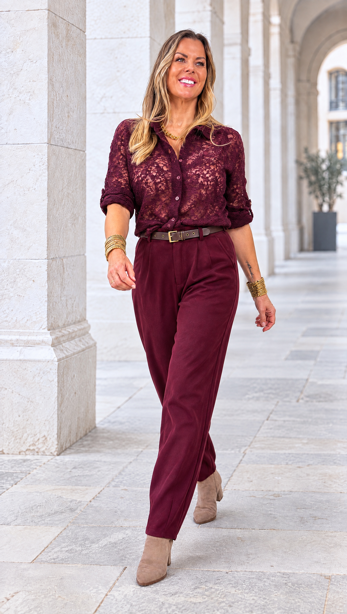 Hose Tempest *Bordeaux*