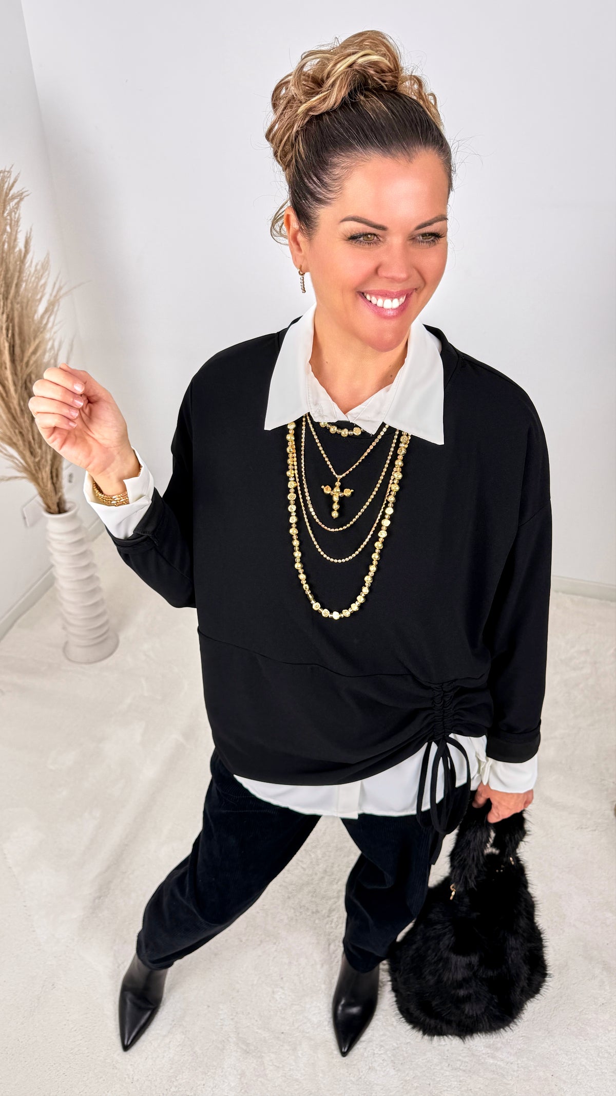 Sweatshirt Marin  *Schwarz*