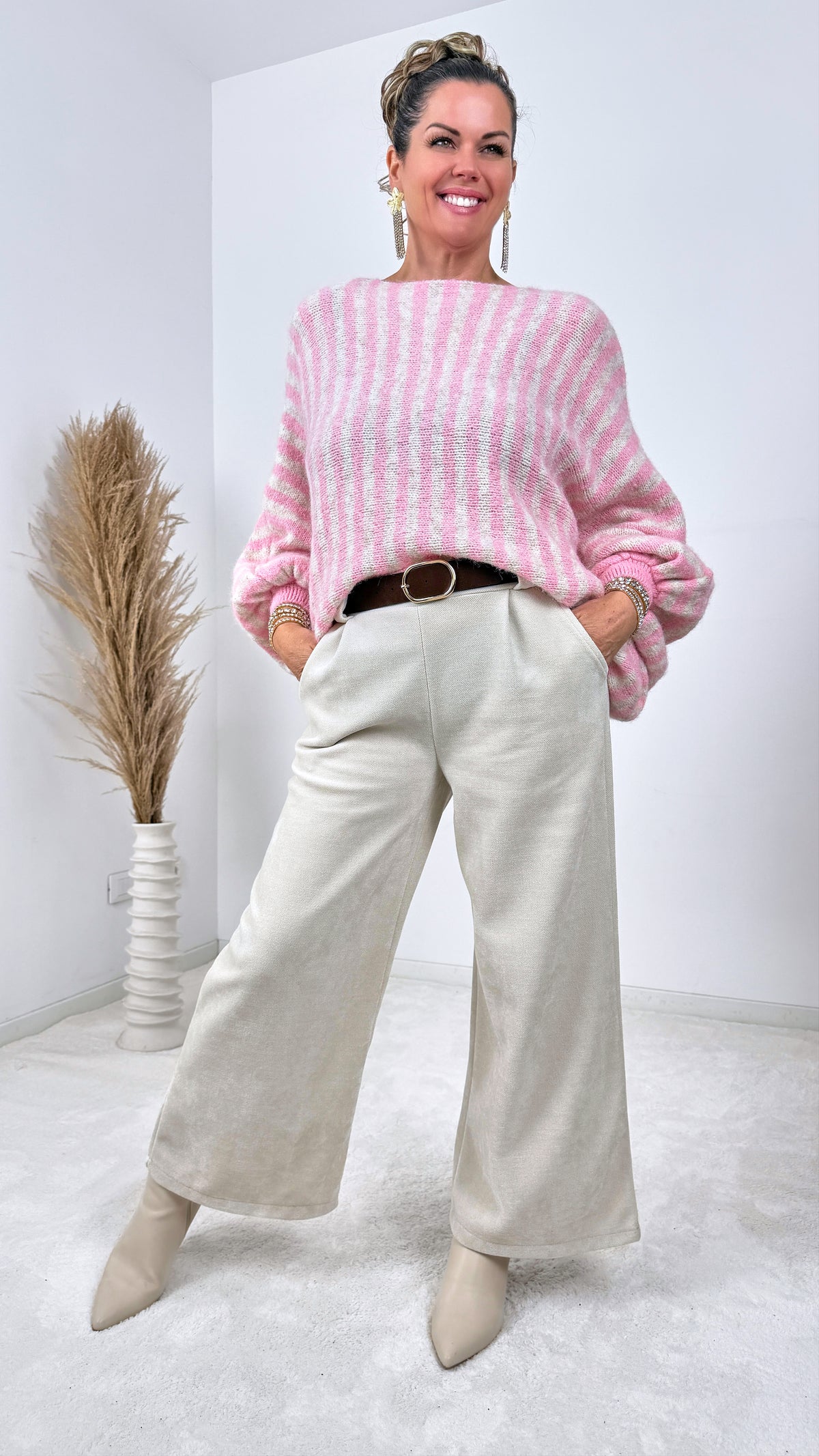 Soft-Cord Hose Mosswood *Creme* - Power of Princess