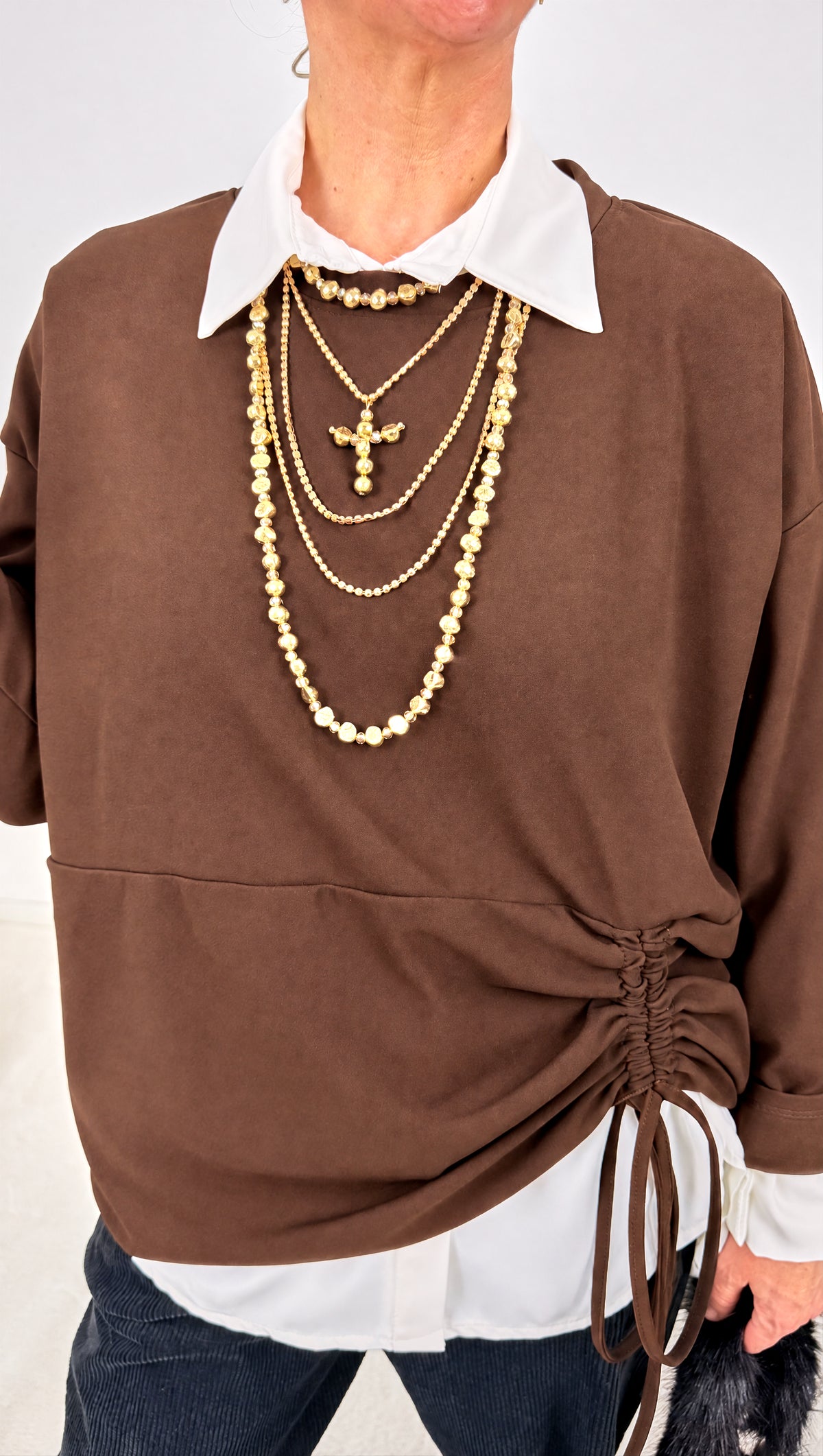 Sweatshirt Marin  *Schoko* - Power of Princess