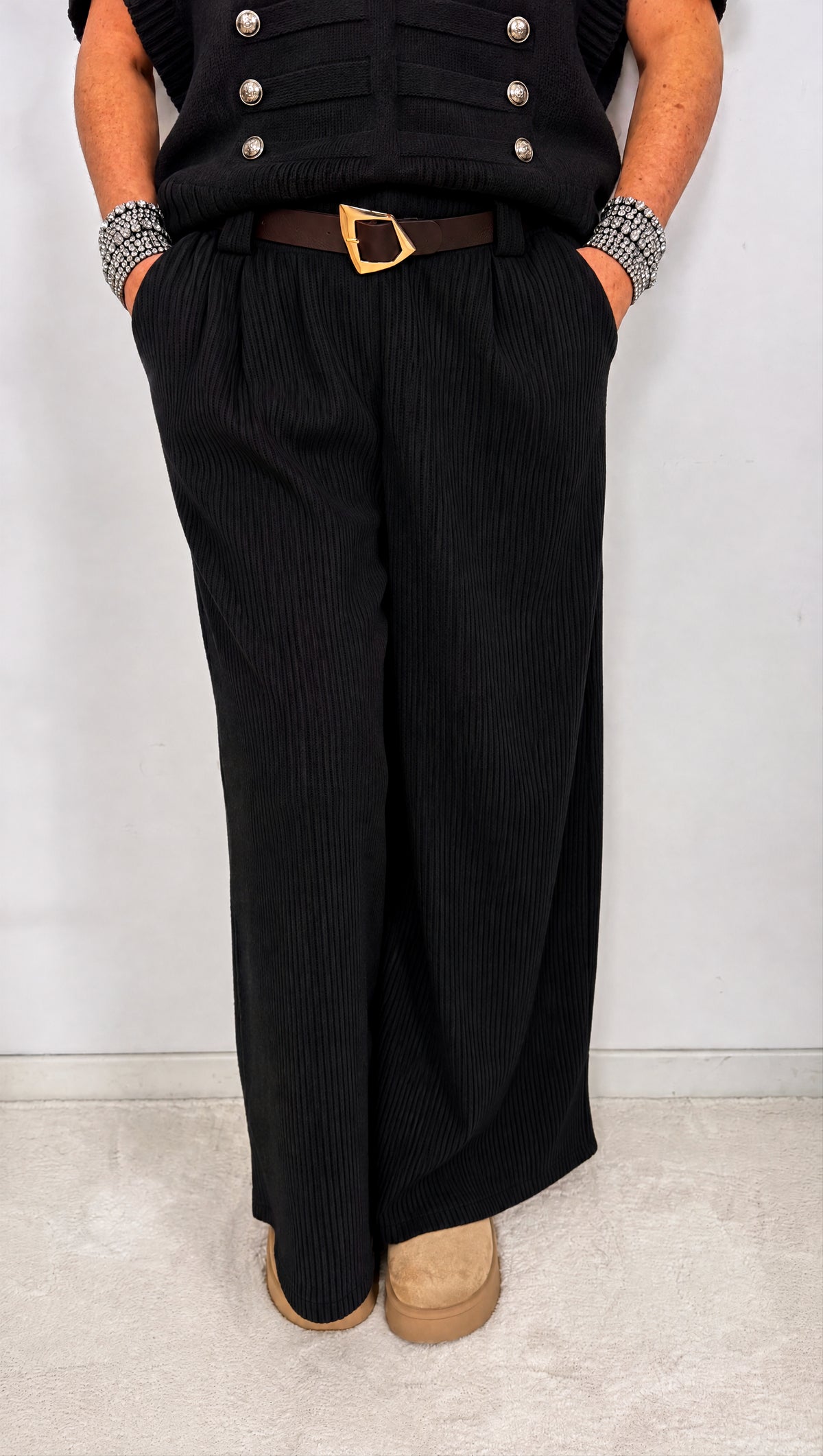 Cord-Hose Elowen *Schwarz*