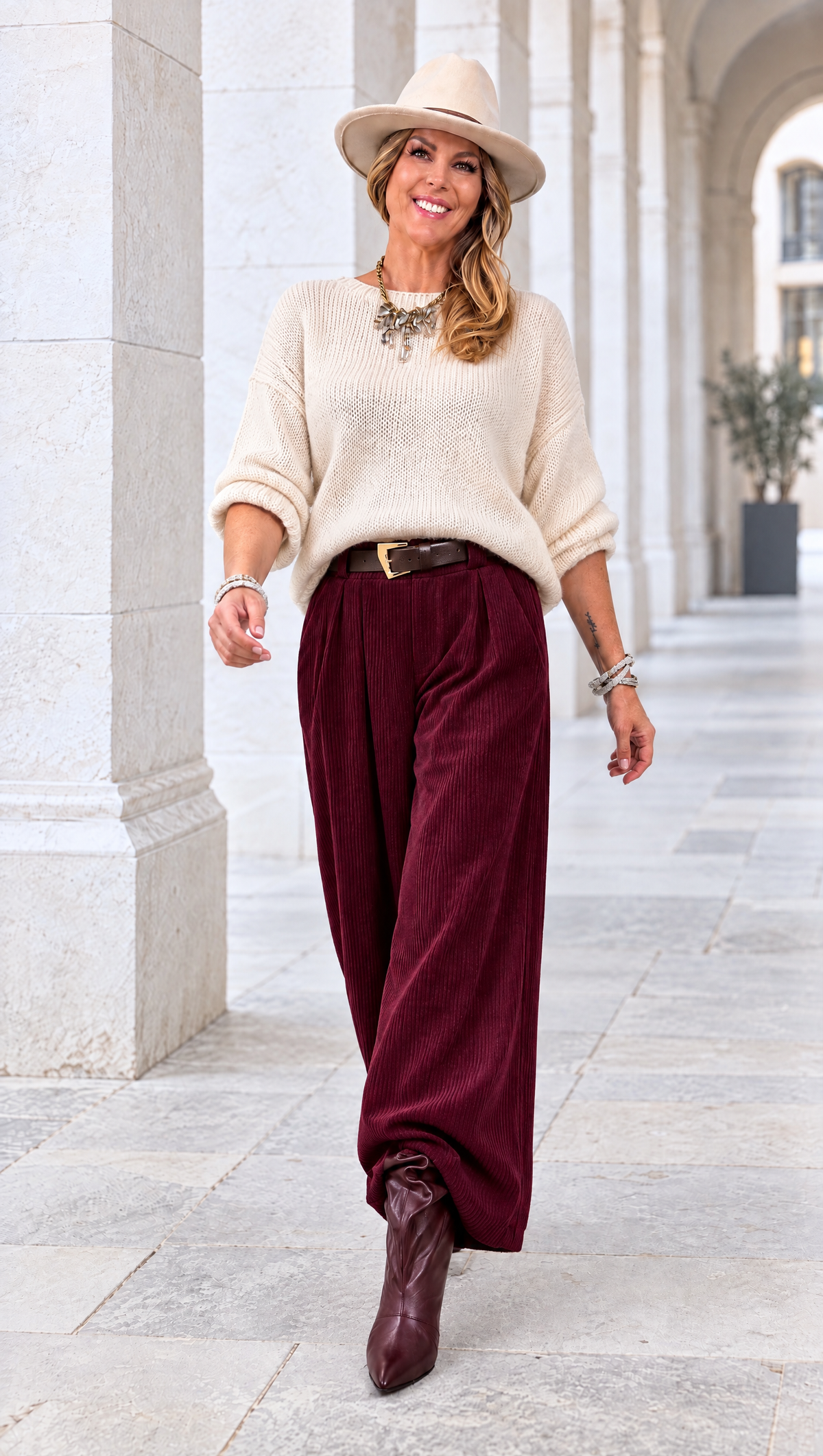 Pullover Cosy Rose *Beige* (lieferbar ab 30.10.2026)