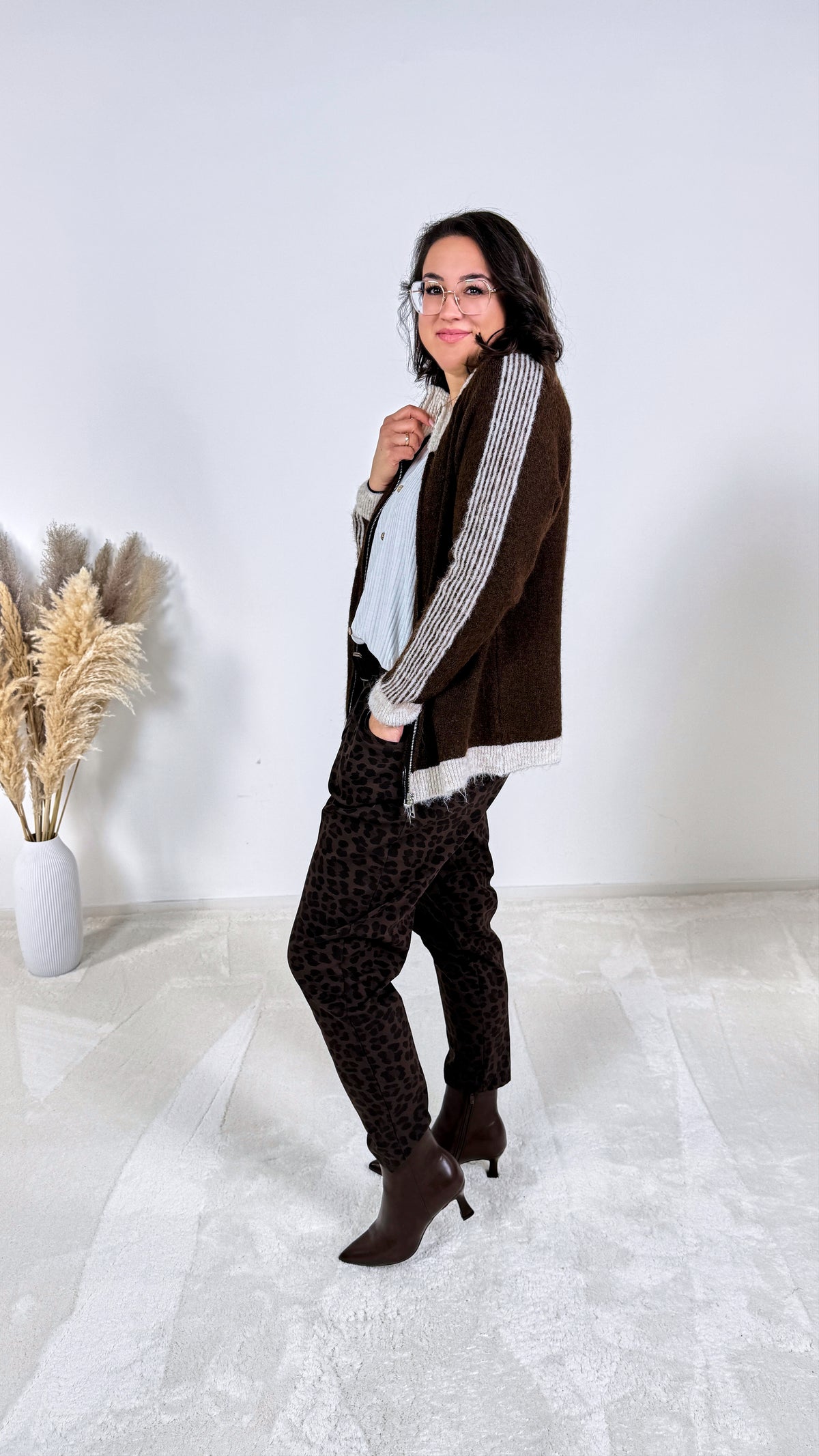 Strickjacke Finley *Schoko* - Power of Princess
