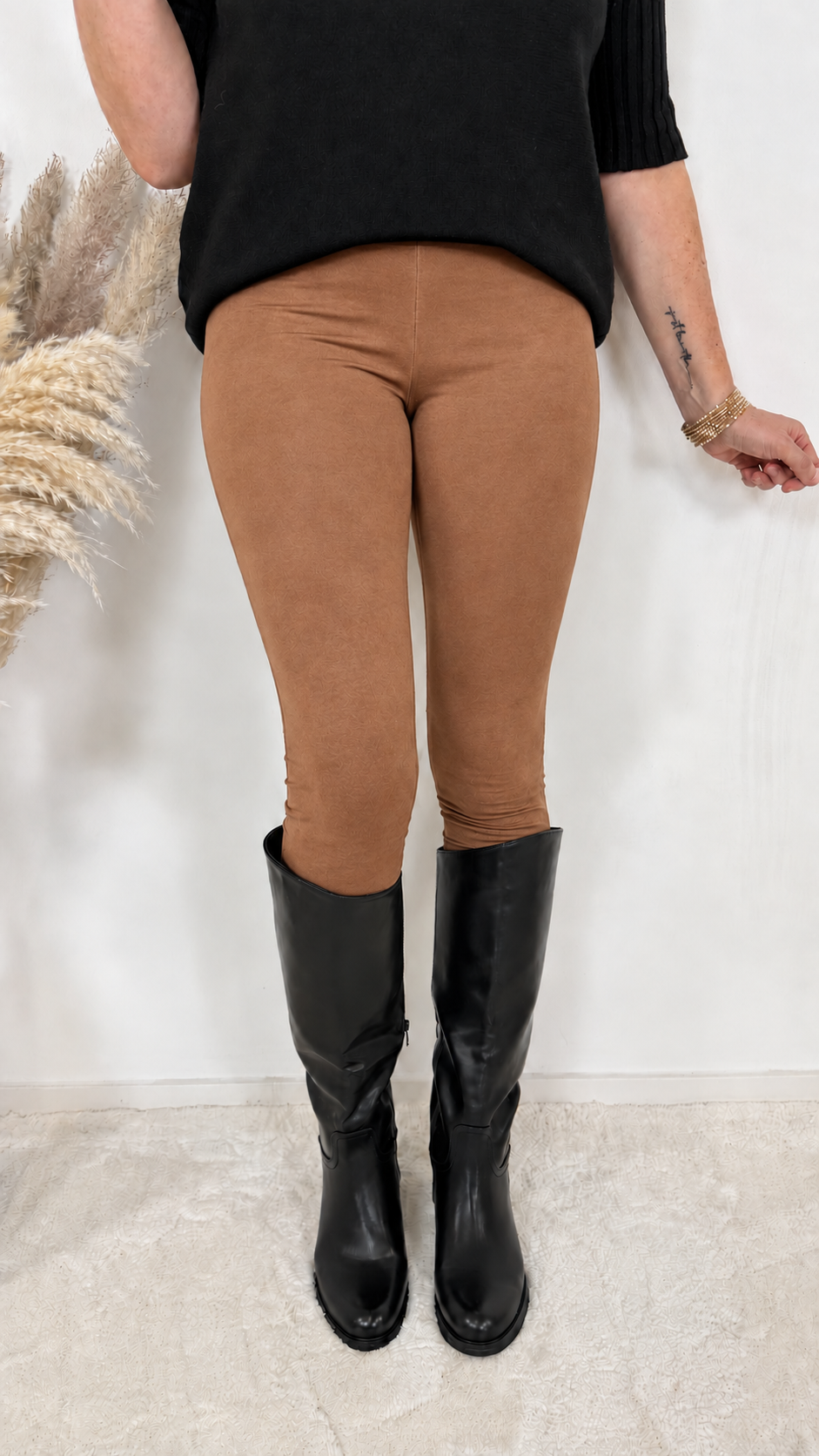 Leggins Suede *Camel* - Power of Princess