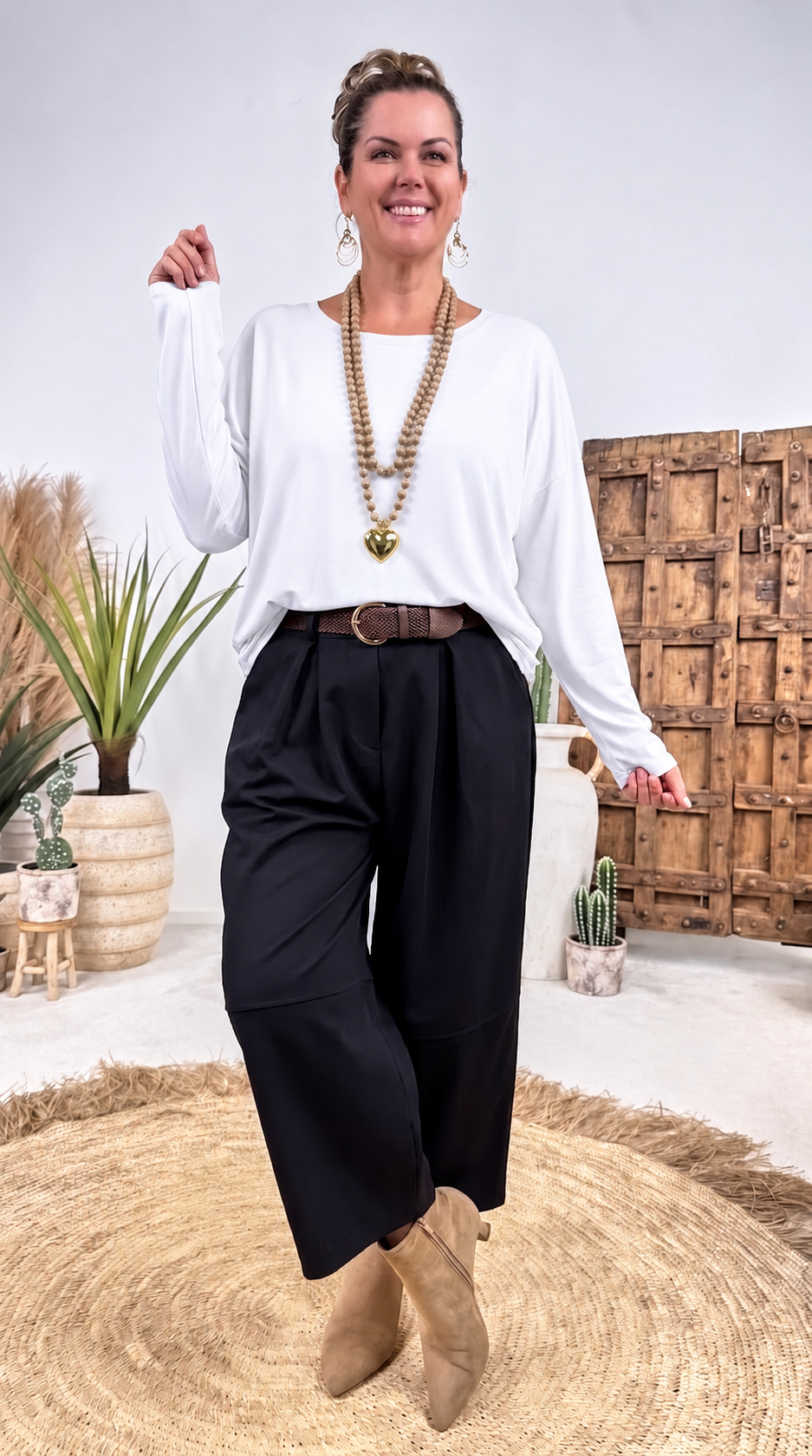 Langarmshirt Halvard *Weiß*
