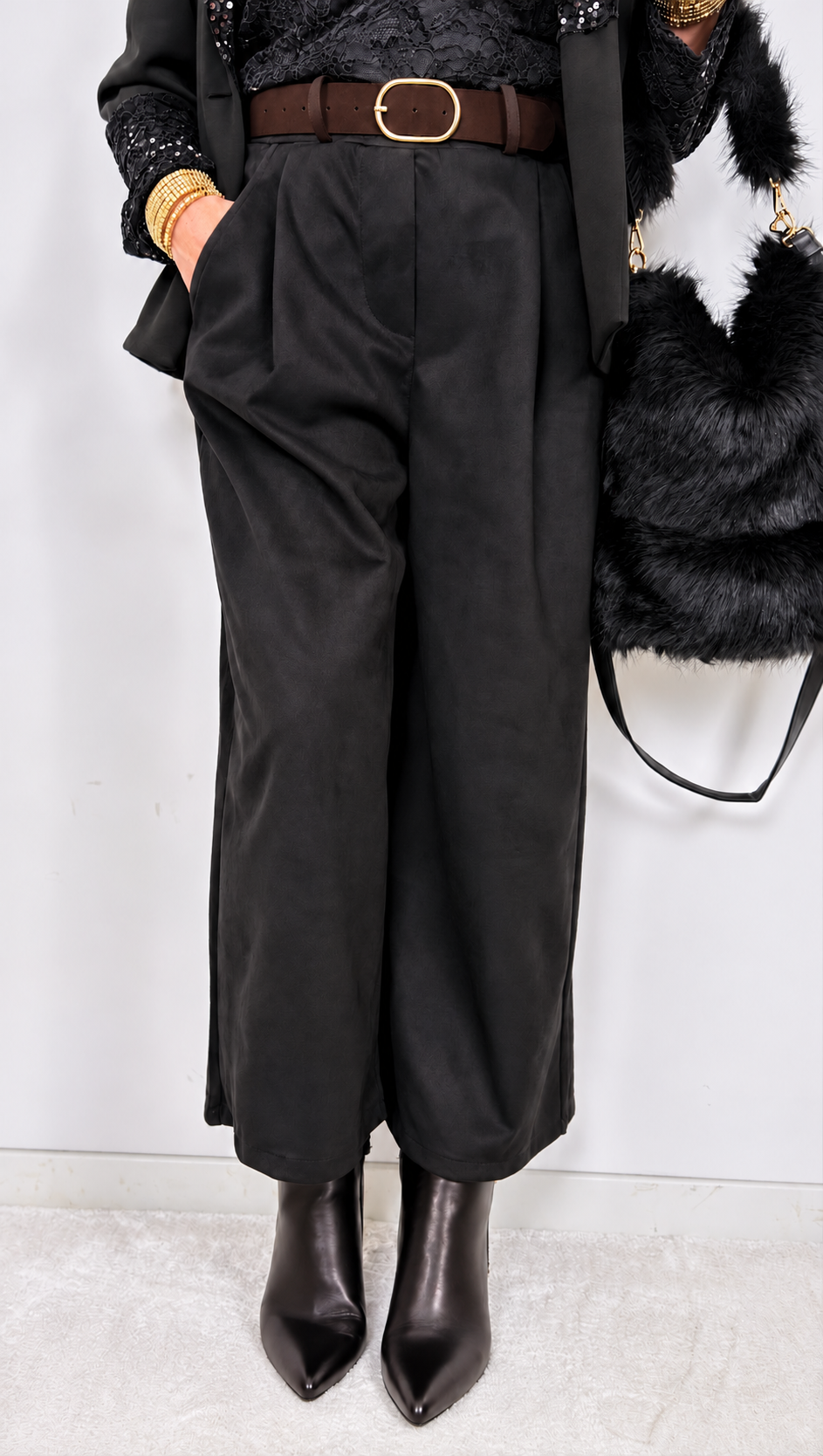 Culotte Hose Valencio *Schwarz*