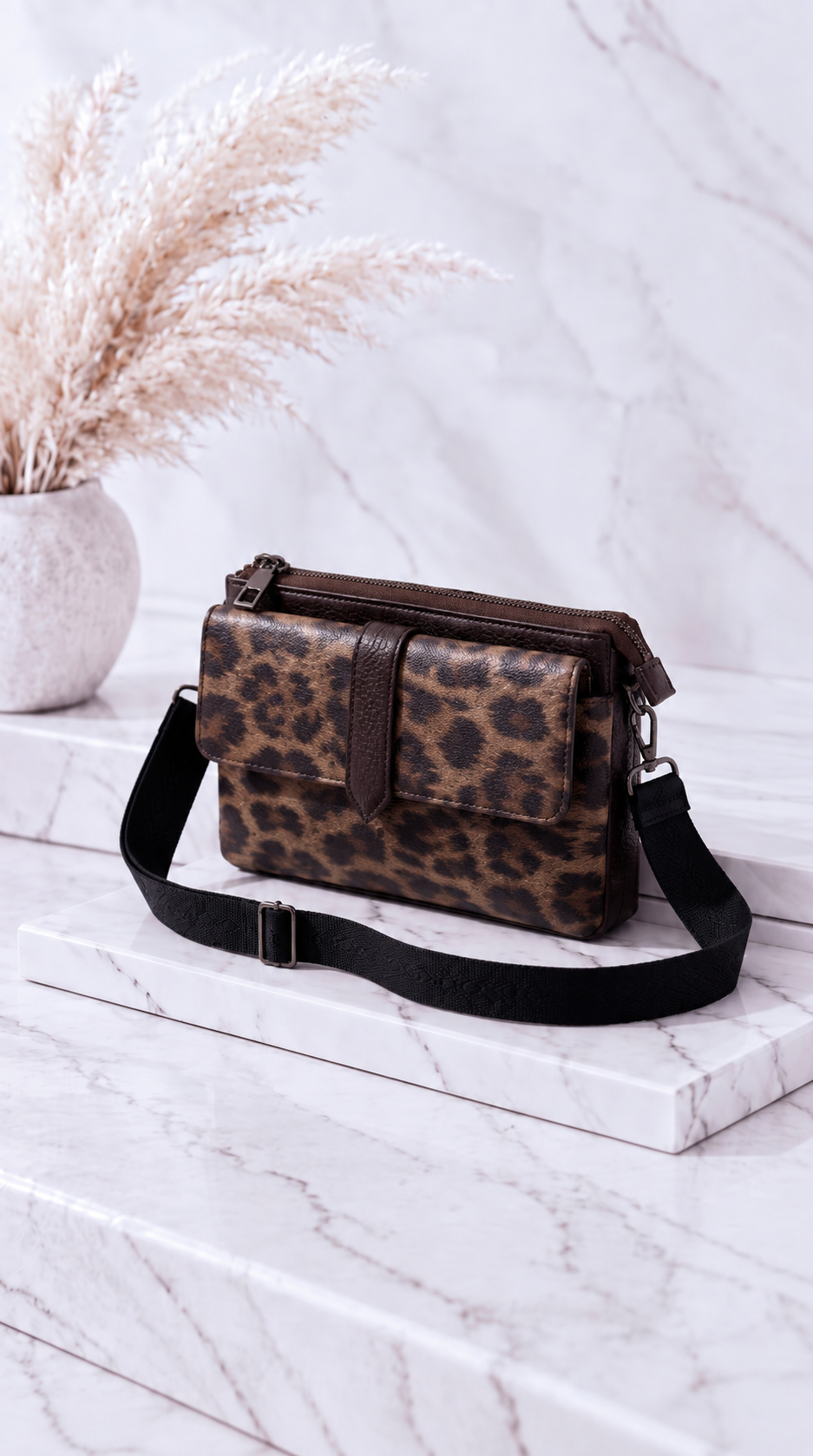 Handy Tasche Ember Lane *Beige/Schwarz*