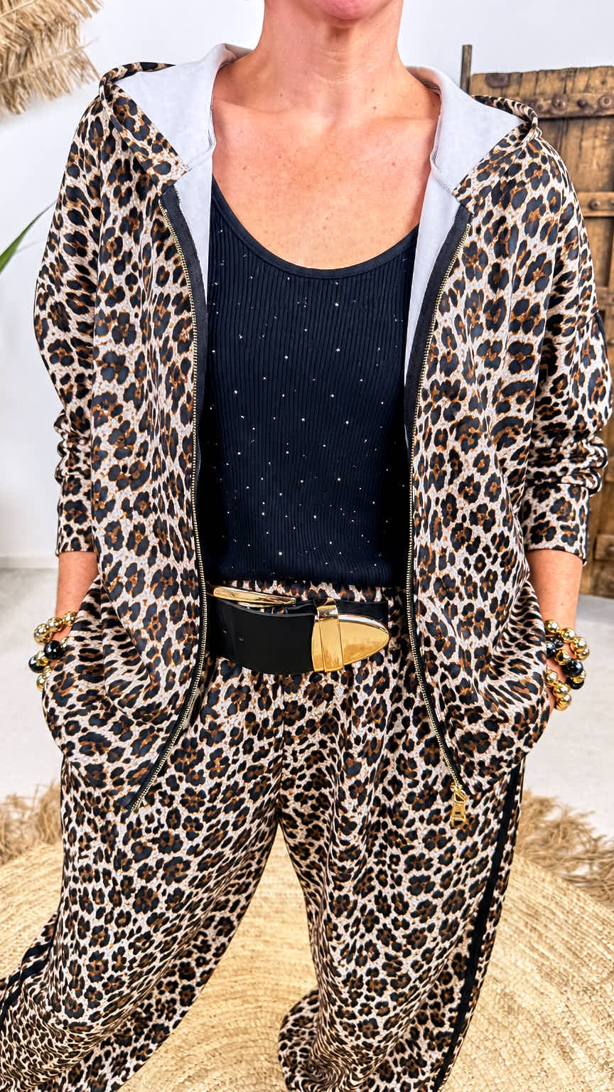 Sweatjacke Pantheon Wild *Beige*