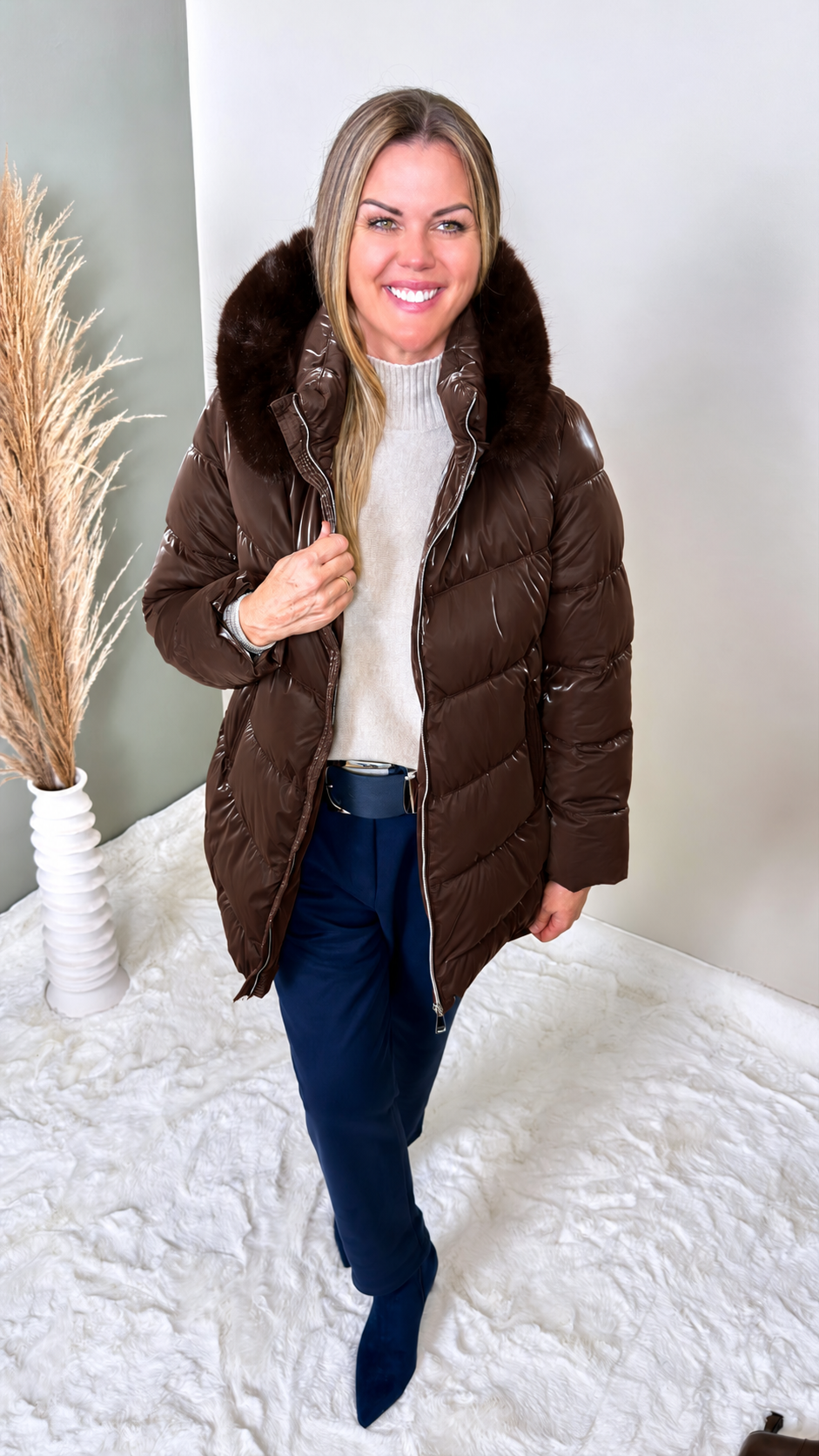 Steppjacke Masterpiece *Schoko*