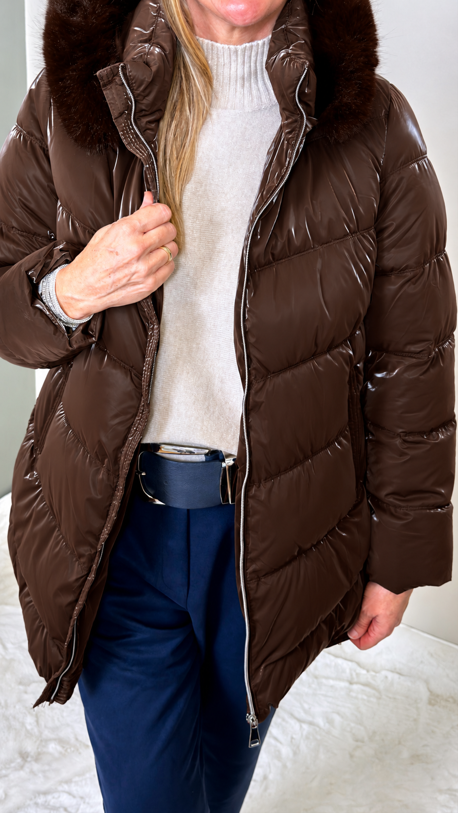 Steppjacke Masterpiece *Schoko*