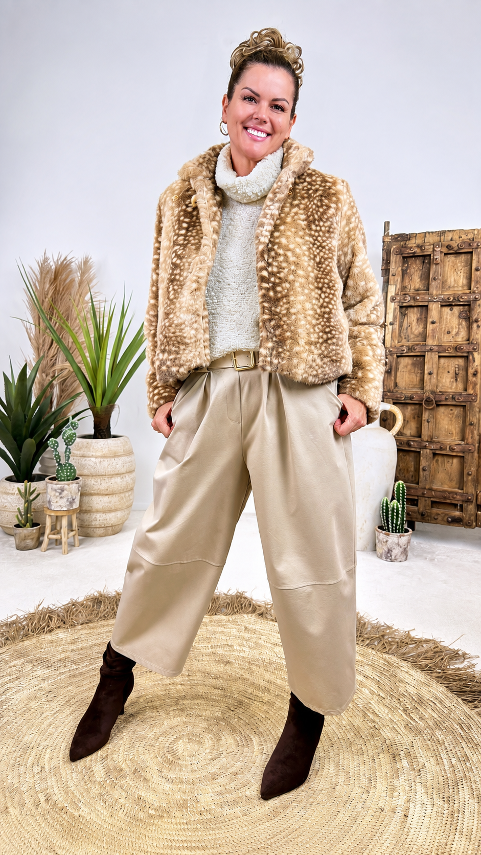 Felljacke Copper Trail *Beige*