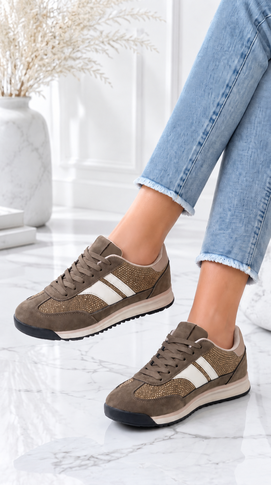 Sneaker Vel'ora *Taupe*