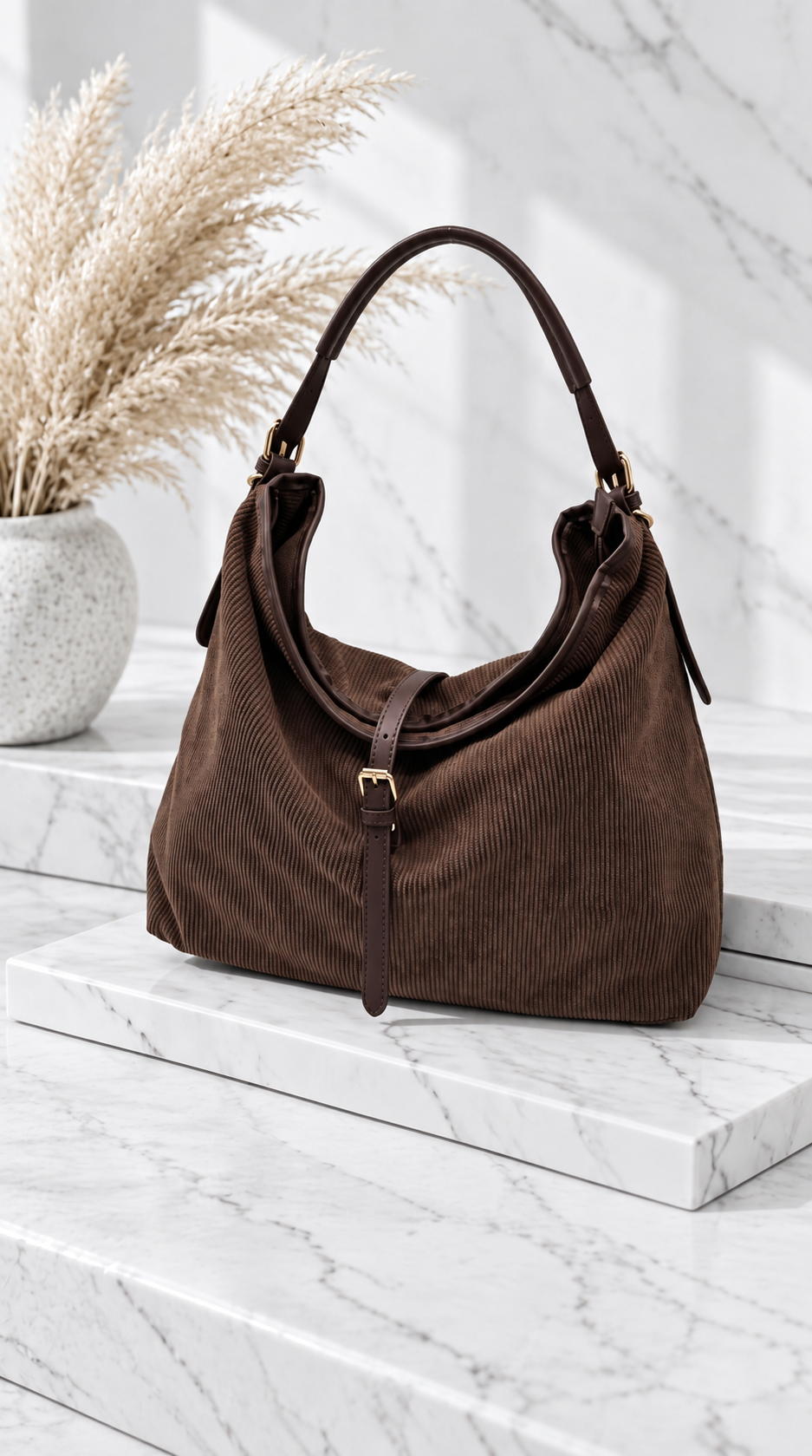 Handtasche Quasar Soft *Schoko*