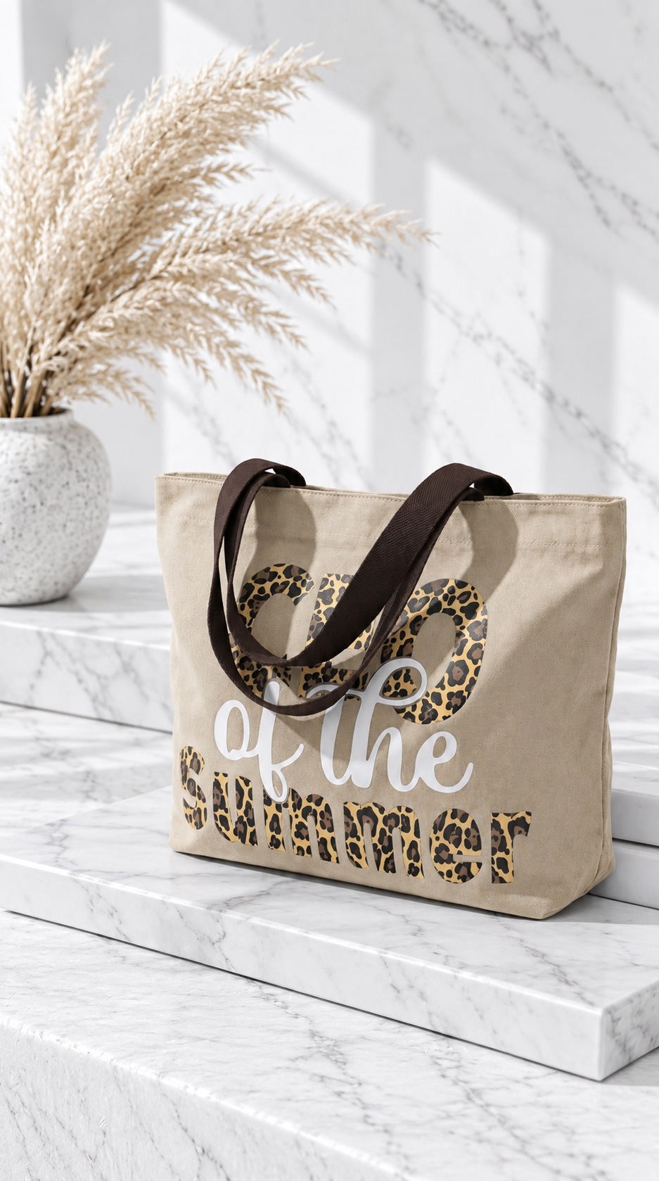 Shopper Power Beach Bag *Beige*