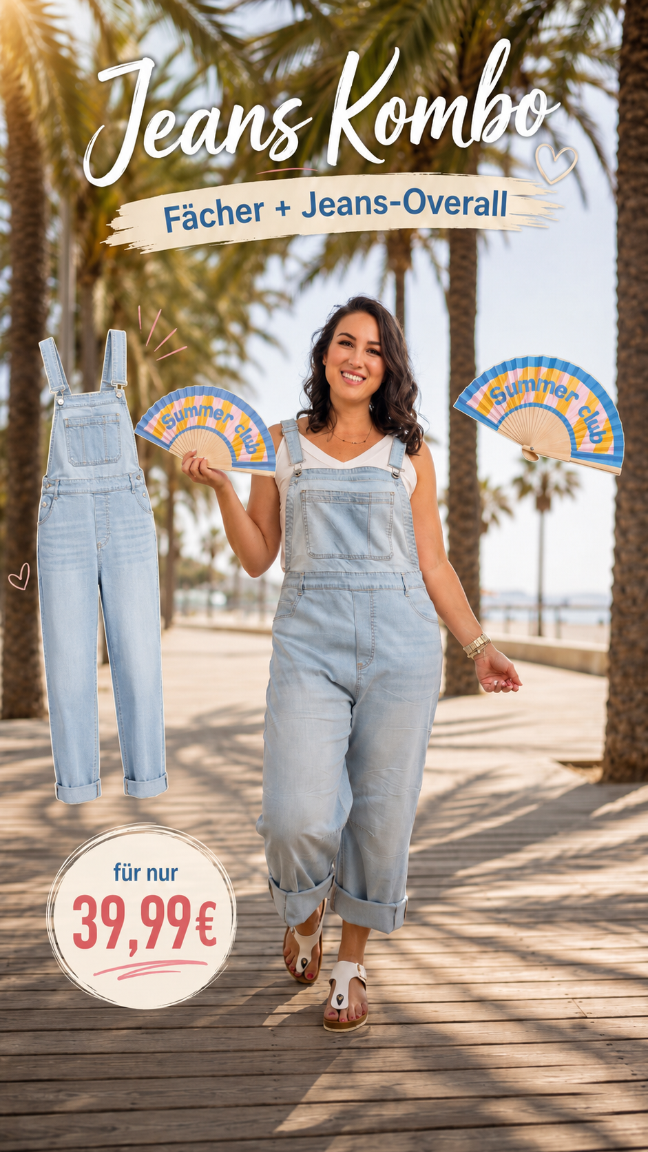 *Jeans Kombo* Mykonos Overall (SW1996)