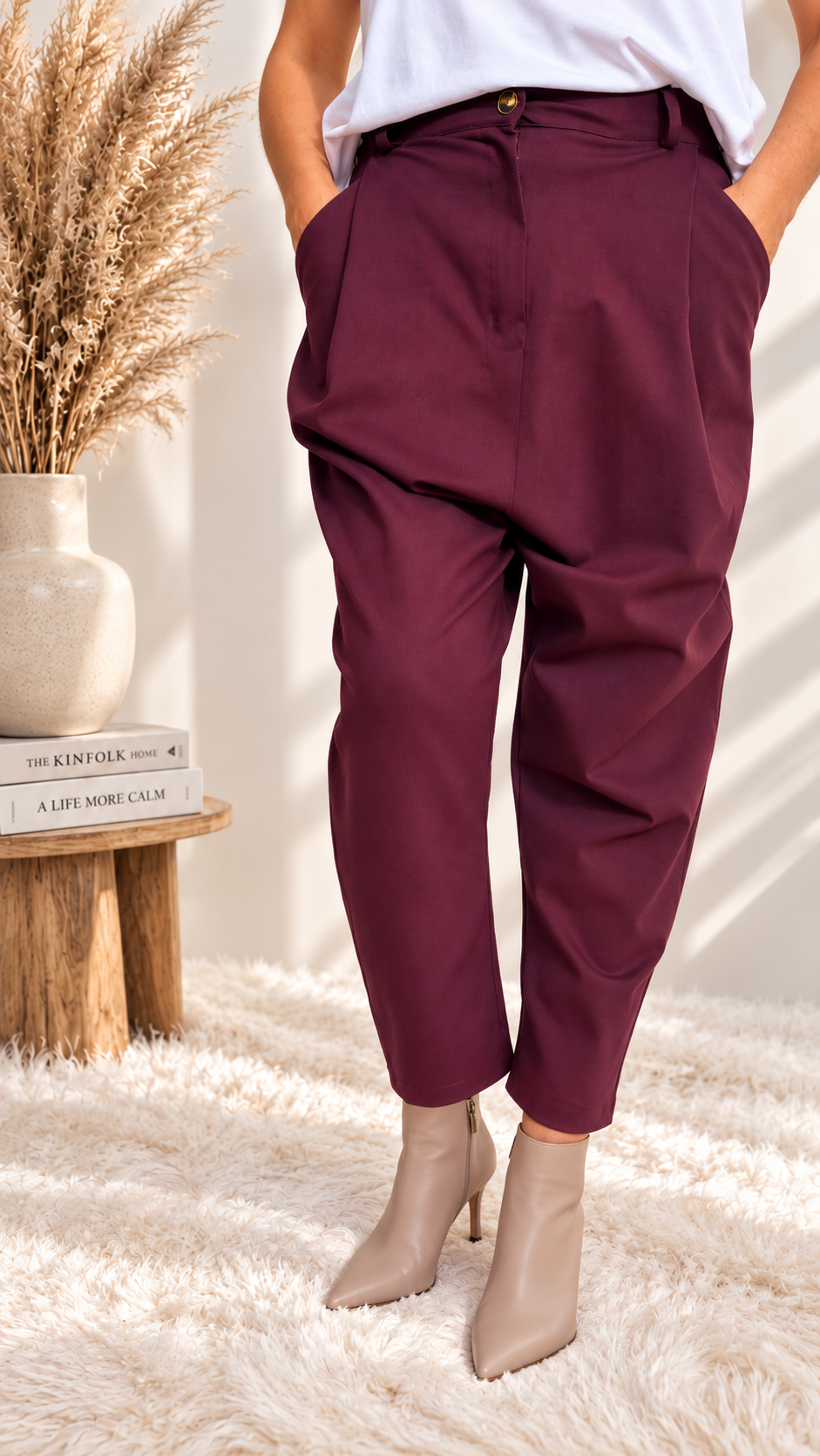Hose Belmara *Bordeaux*