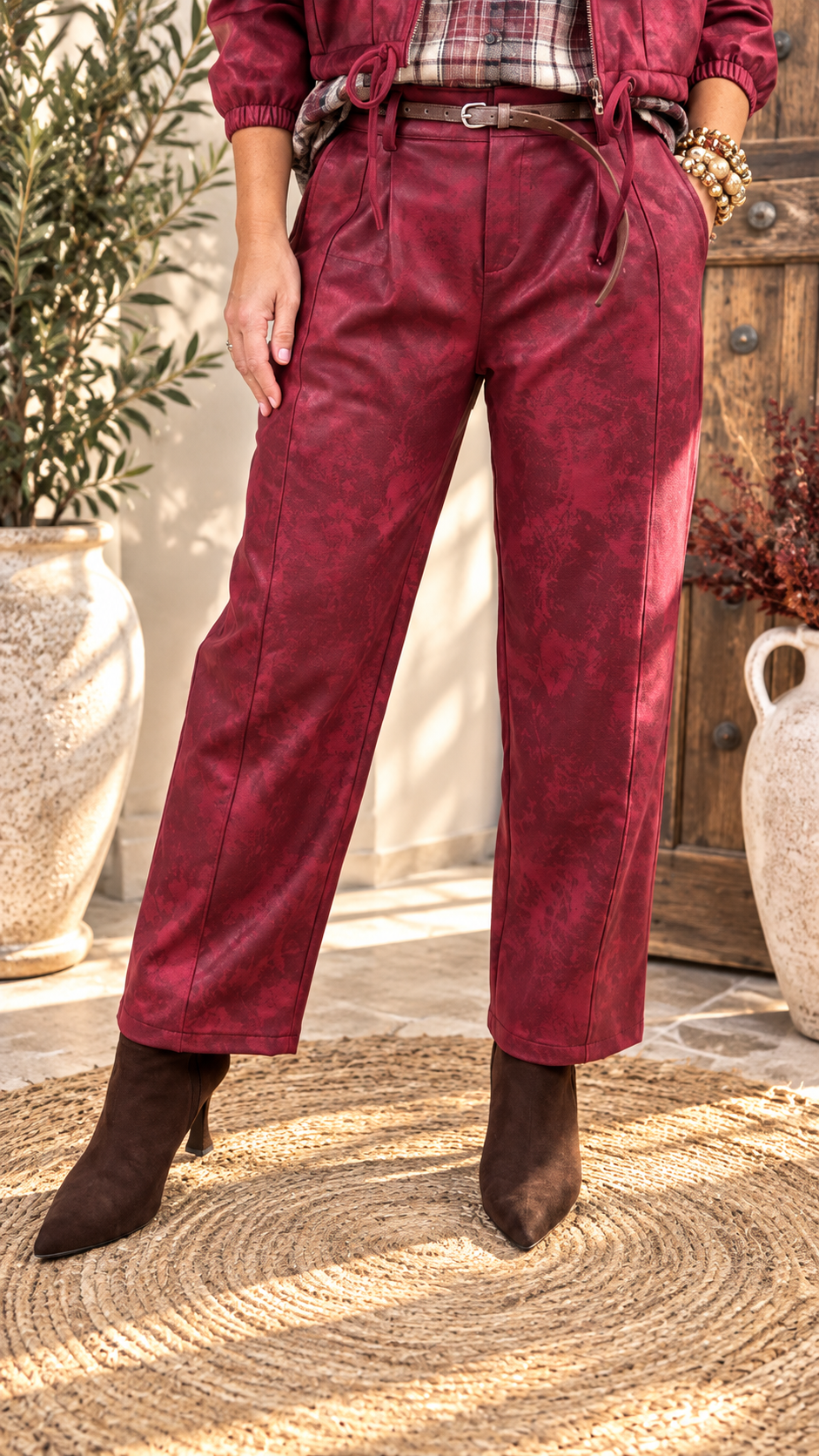 Hose Amber Night *Bordeaux*