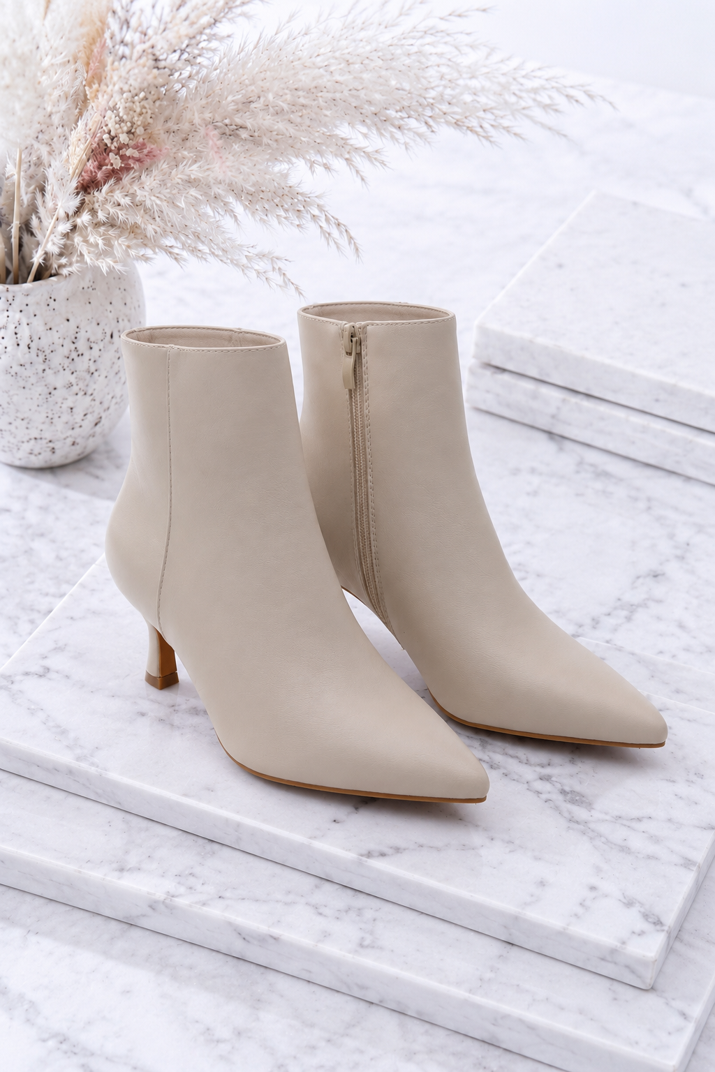 Stiefellette Atlantic City *Beige*