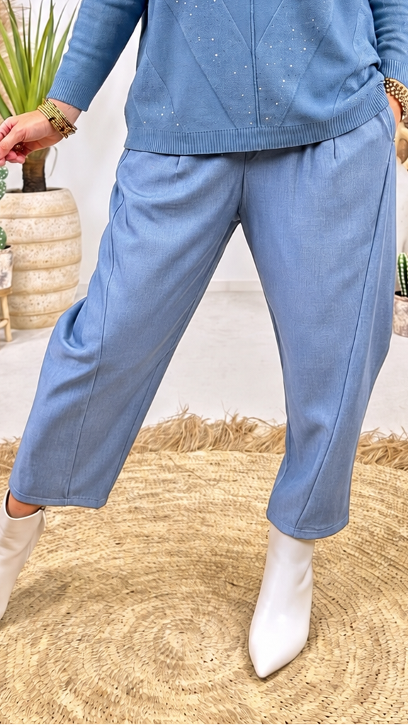 Hose Belfort *Jeansblau*