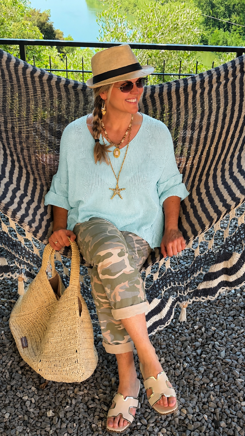 Strickpullover Aurora Mesh *Mint*